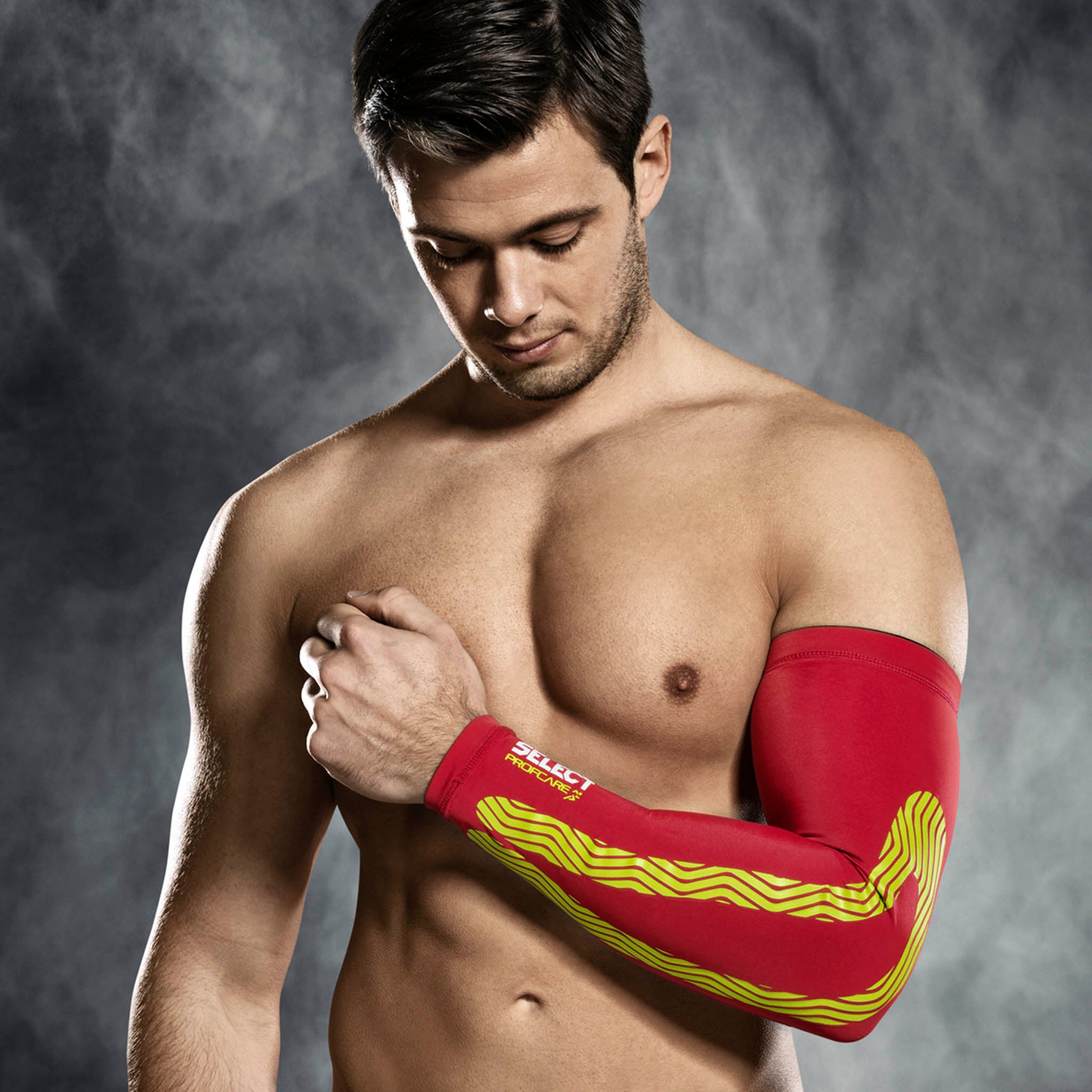 Compression arm sleeves #colour_red #colour_red