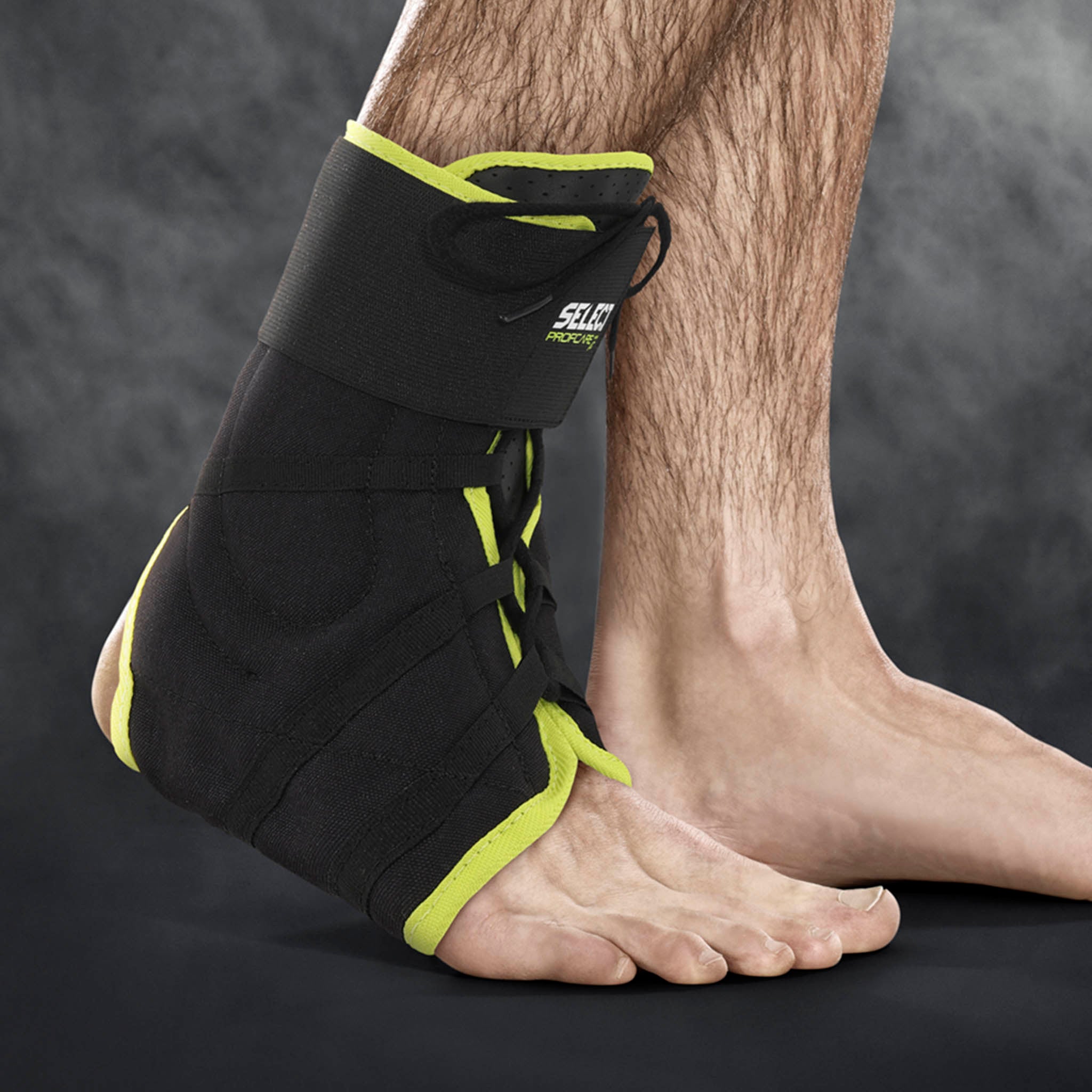 Ankle support - lace up #colour_black