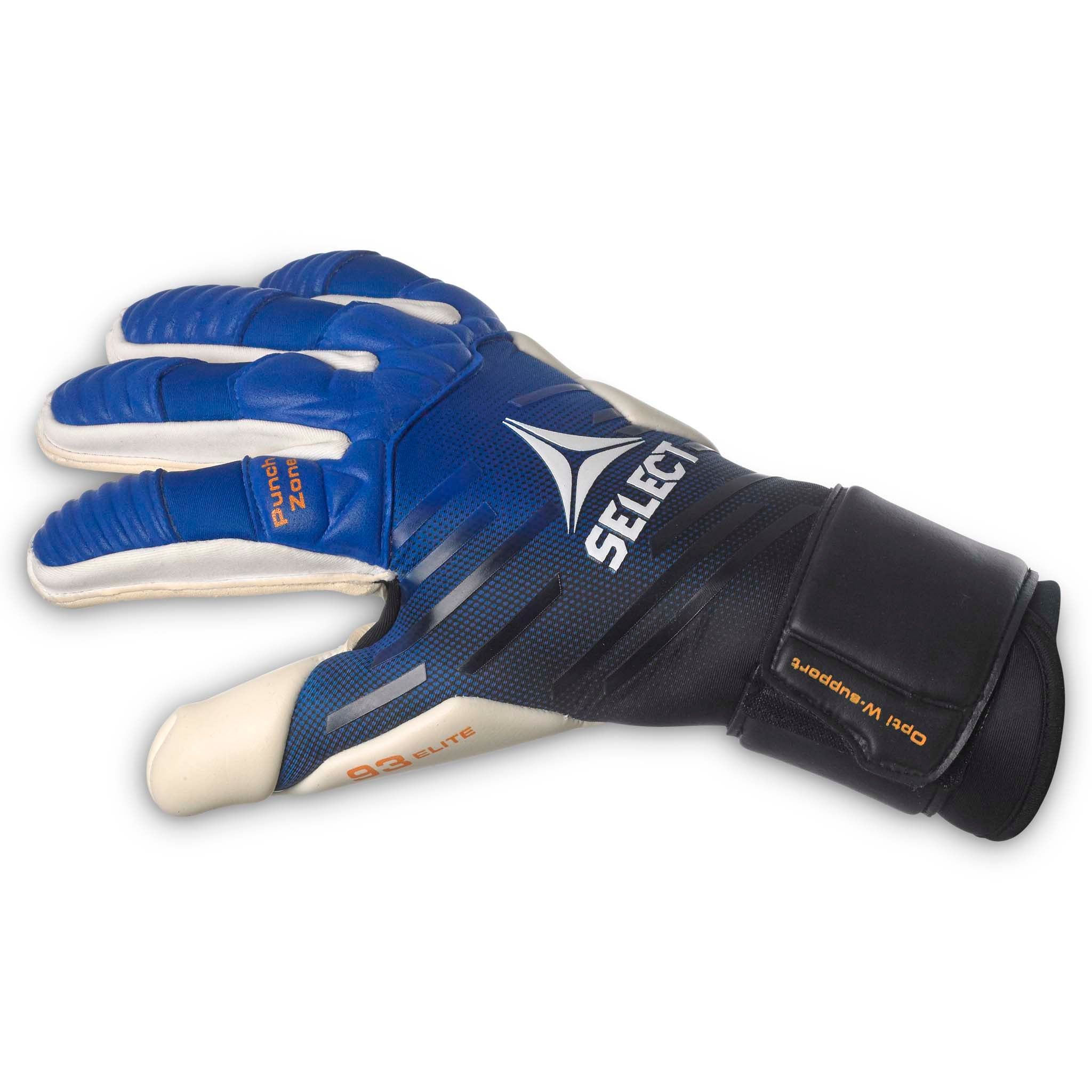 Goalkeeper gloves - 93 Elite #colour_blue/white