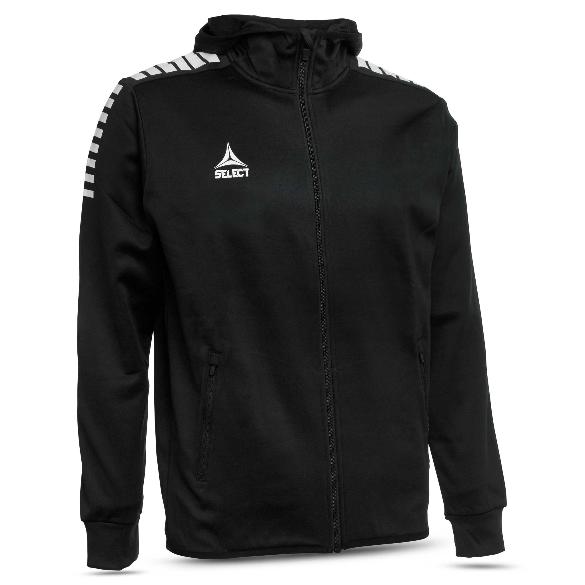 Zip hoodie - Monaco, youth #colour_black