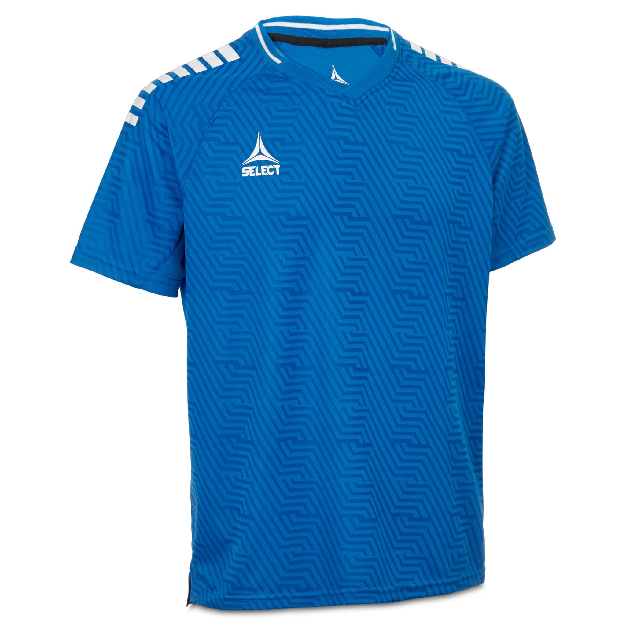 Monaco Player shirt S/S - Kids #colour_blue/white
