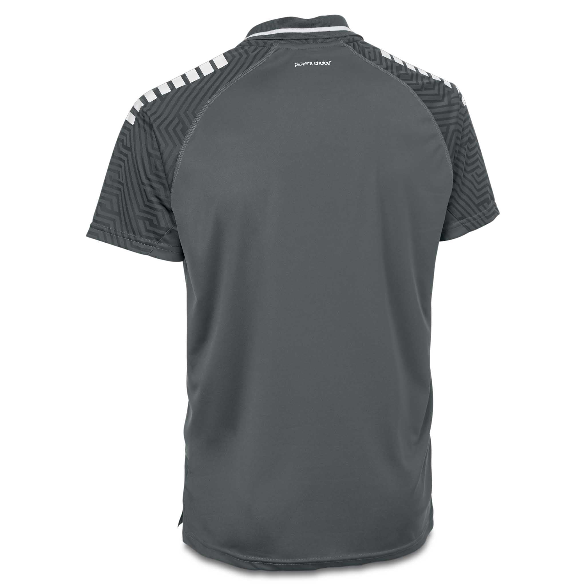 Monaco Technical Polo #colour_grey/white #colour_grey/white