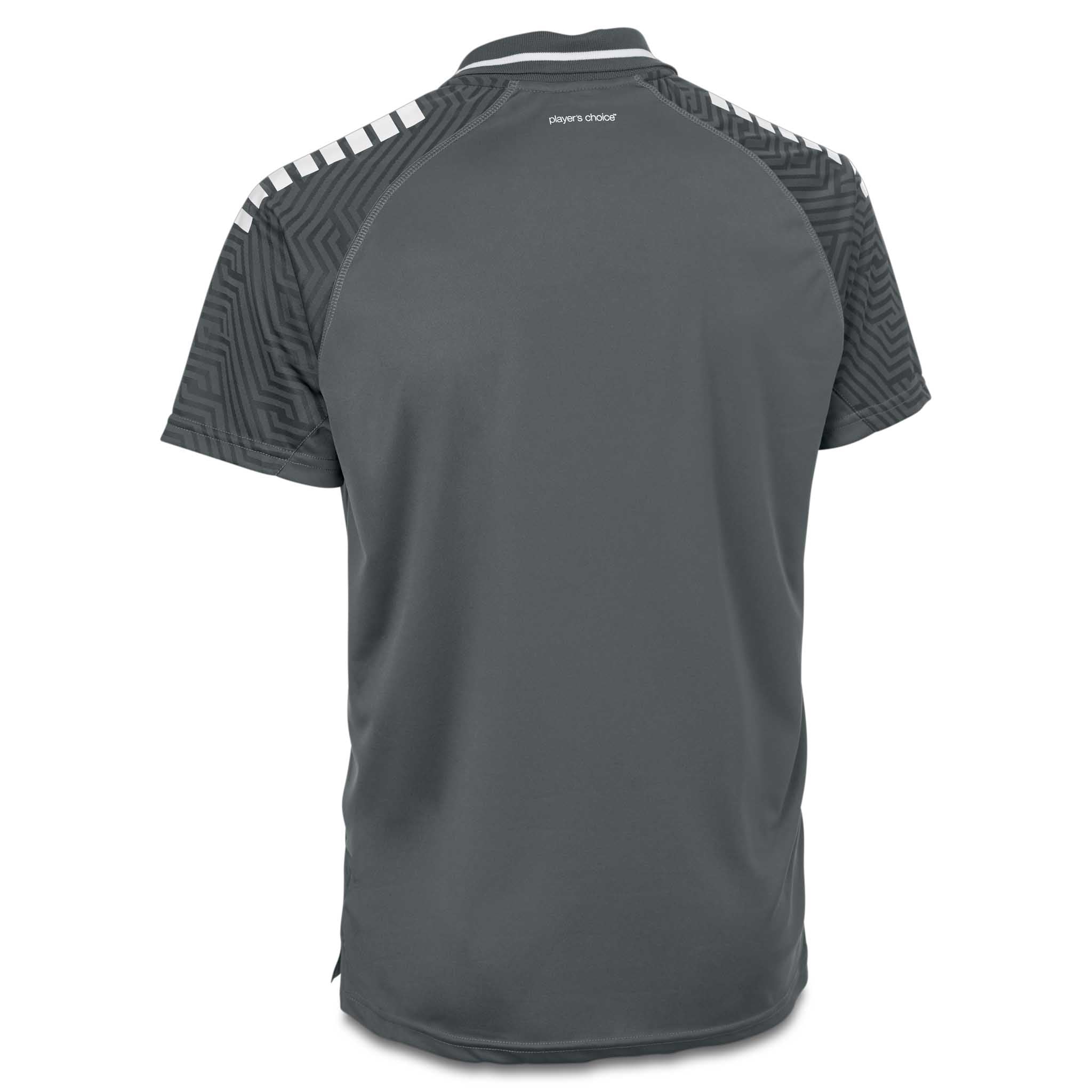 Monaco Technical Polo #colour_grey/white