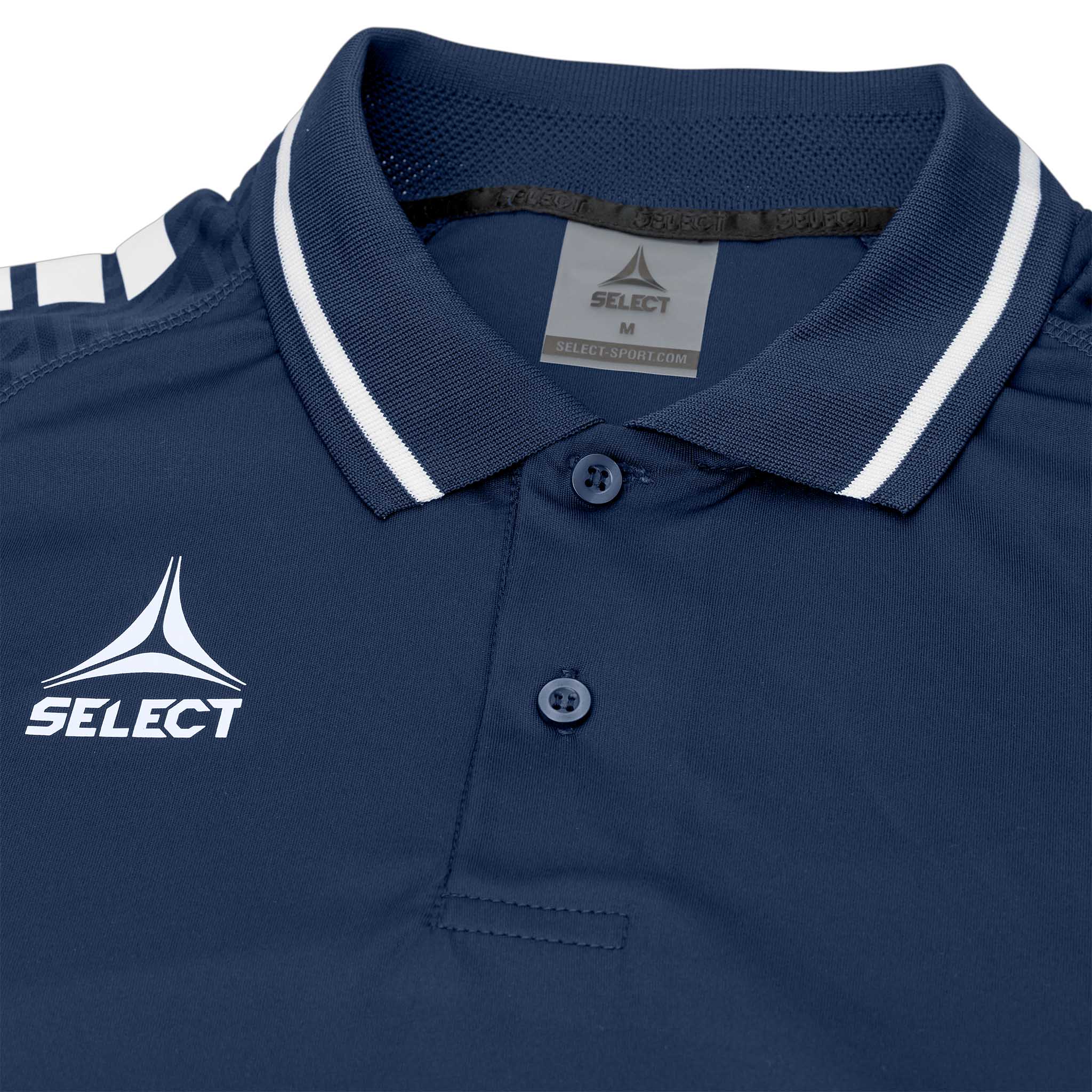 Monaco Technical Polo #colour_navy/white