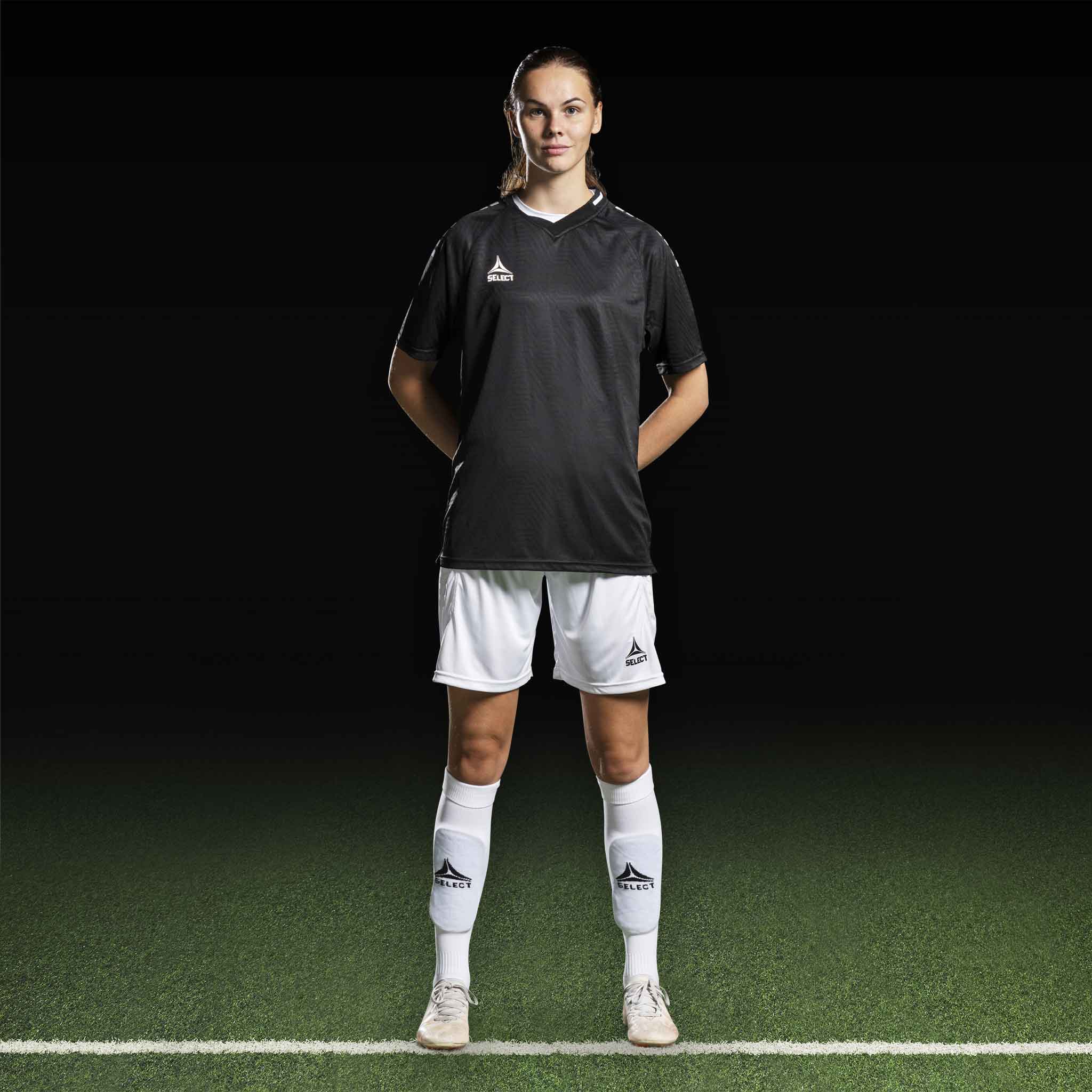 Monaco Player shirt S/S #colour_black/white