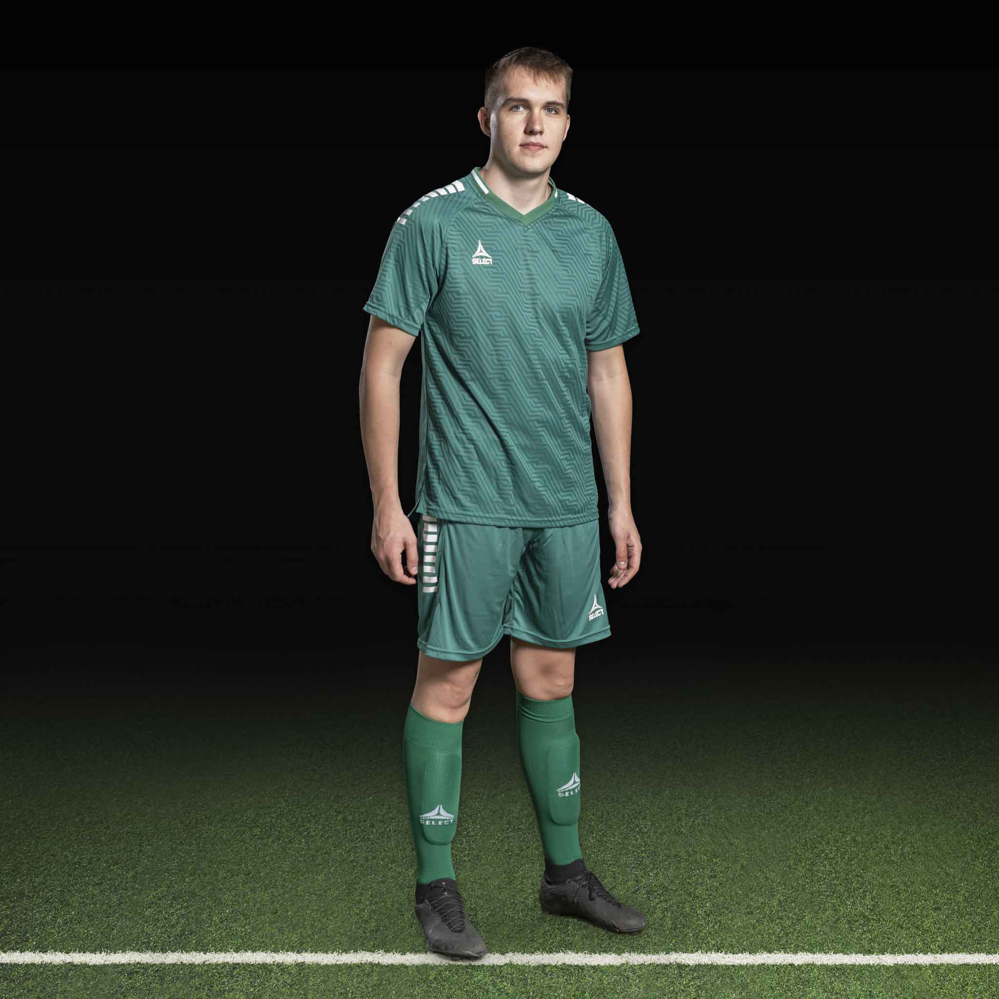 Monaco Player shirt S/S #colour_green/white
