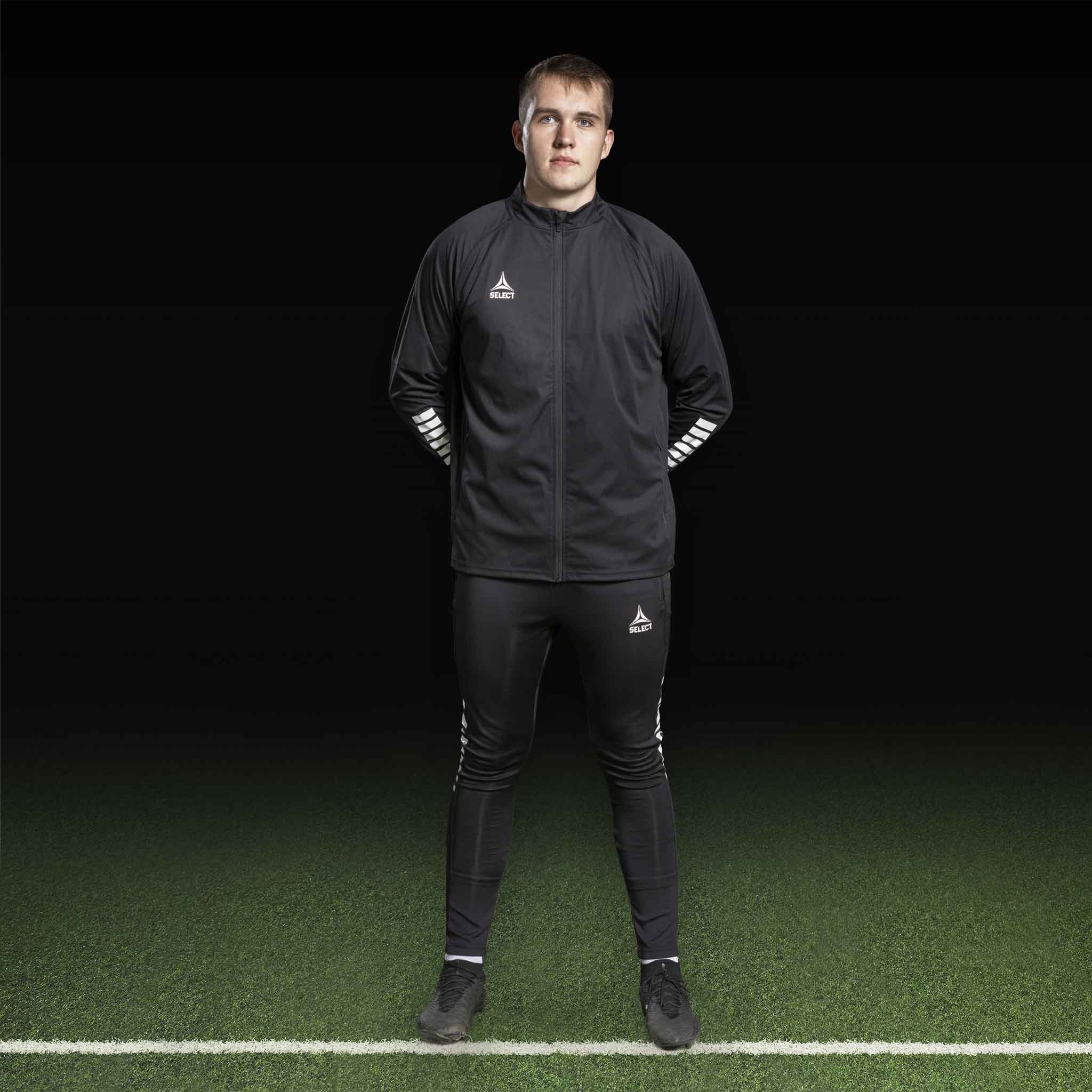 Monaco Training jacket #colour_black/white