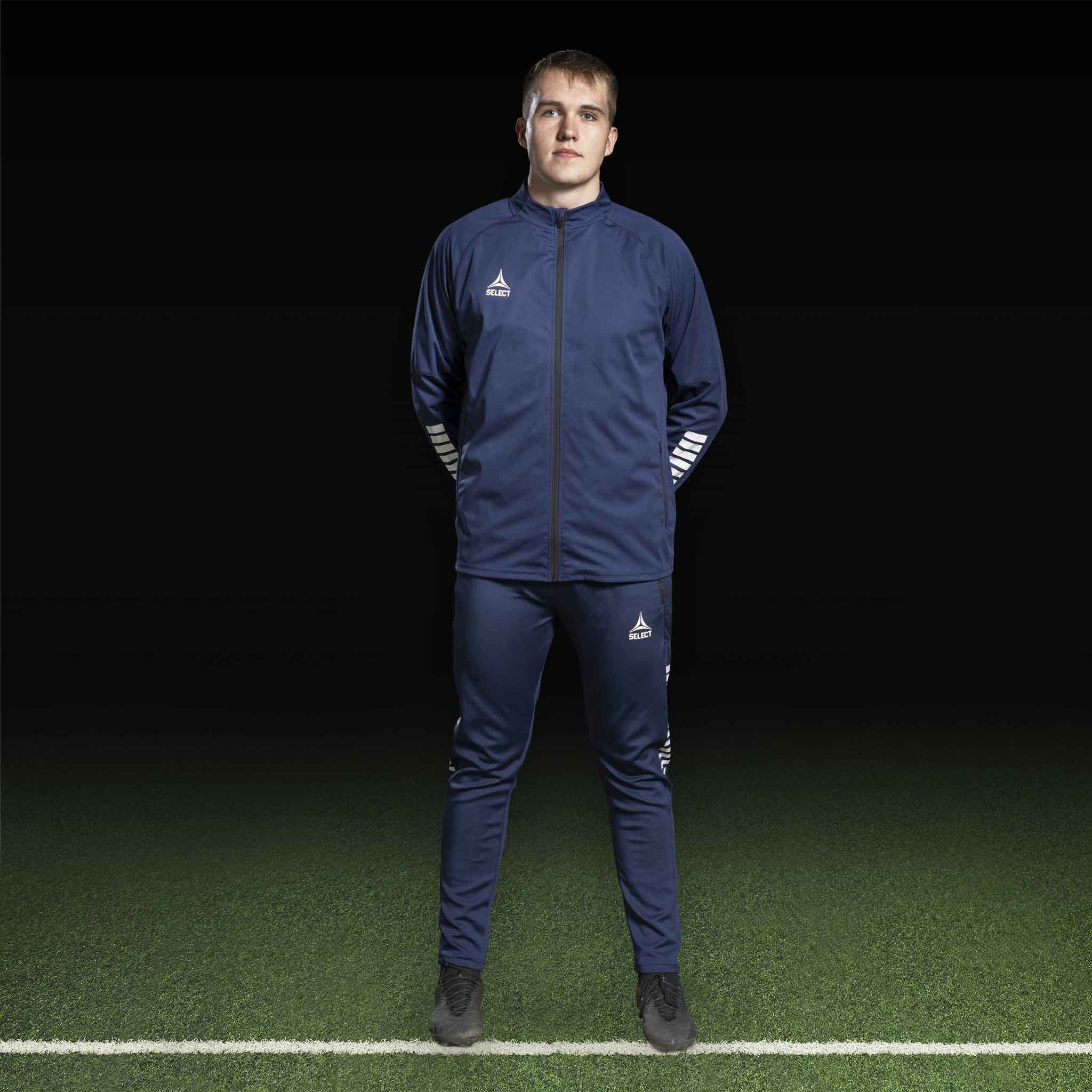 Monaco Training jacket #colour_navy/white