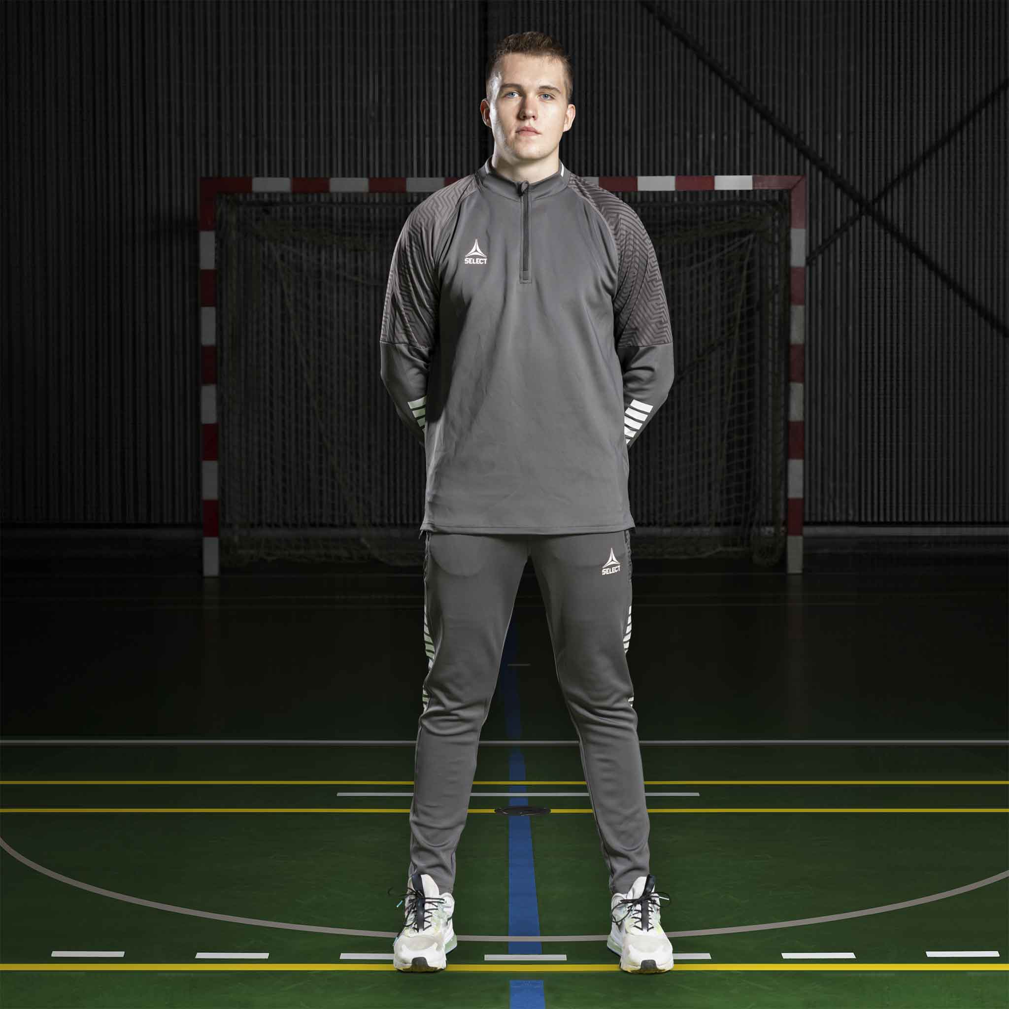 Monaco Training pants Regular Fit #colour_grey/white #colour_grey/white