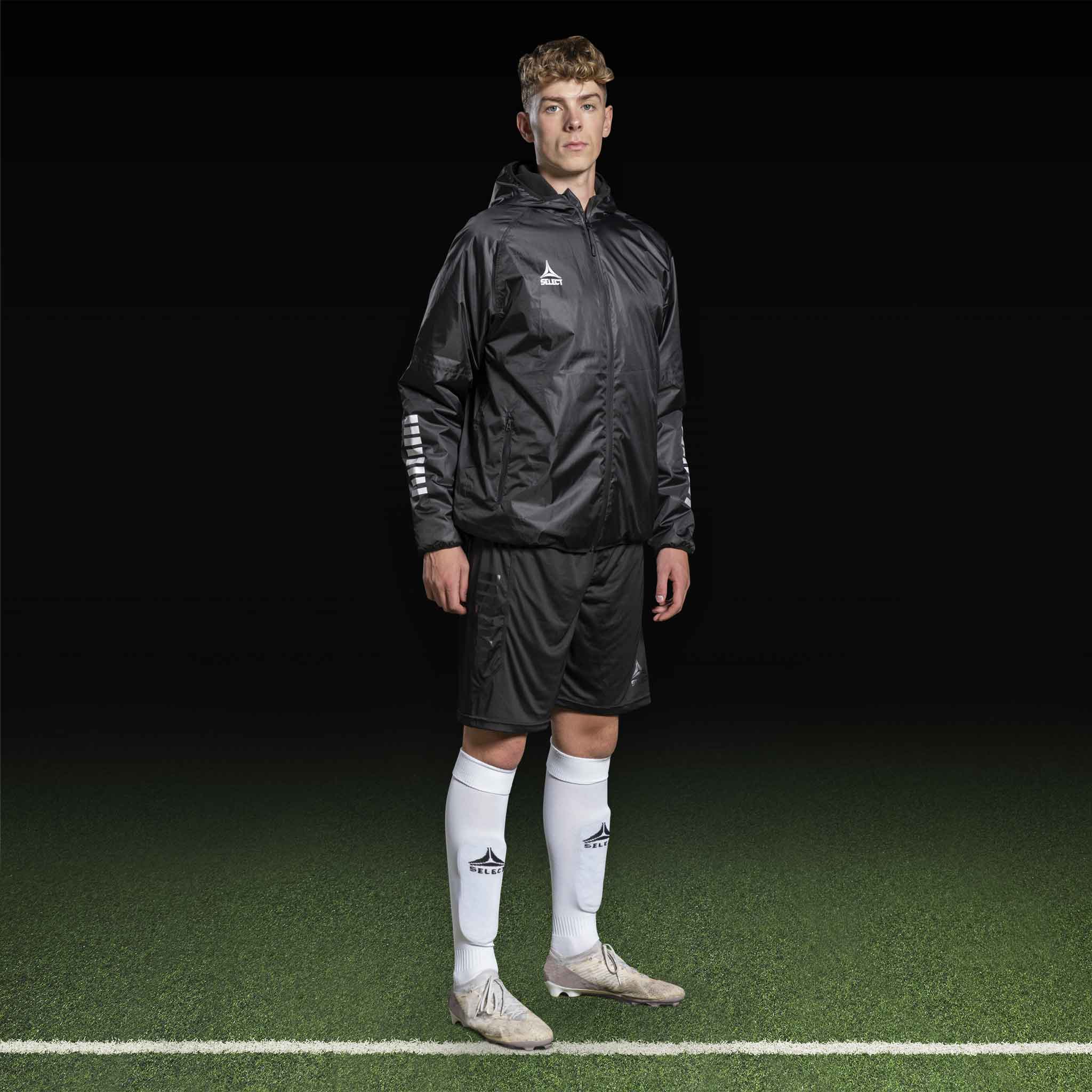 Monaco Player shorts #colour_black/white #colour_black/black