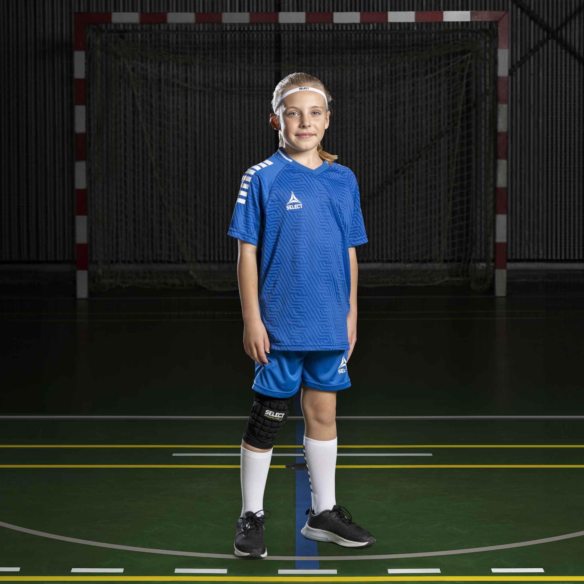 Monaco Player shorts - Kids #colour_blue/white