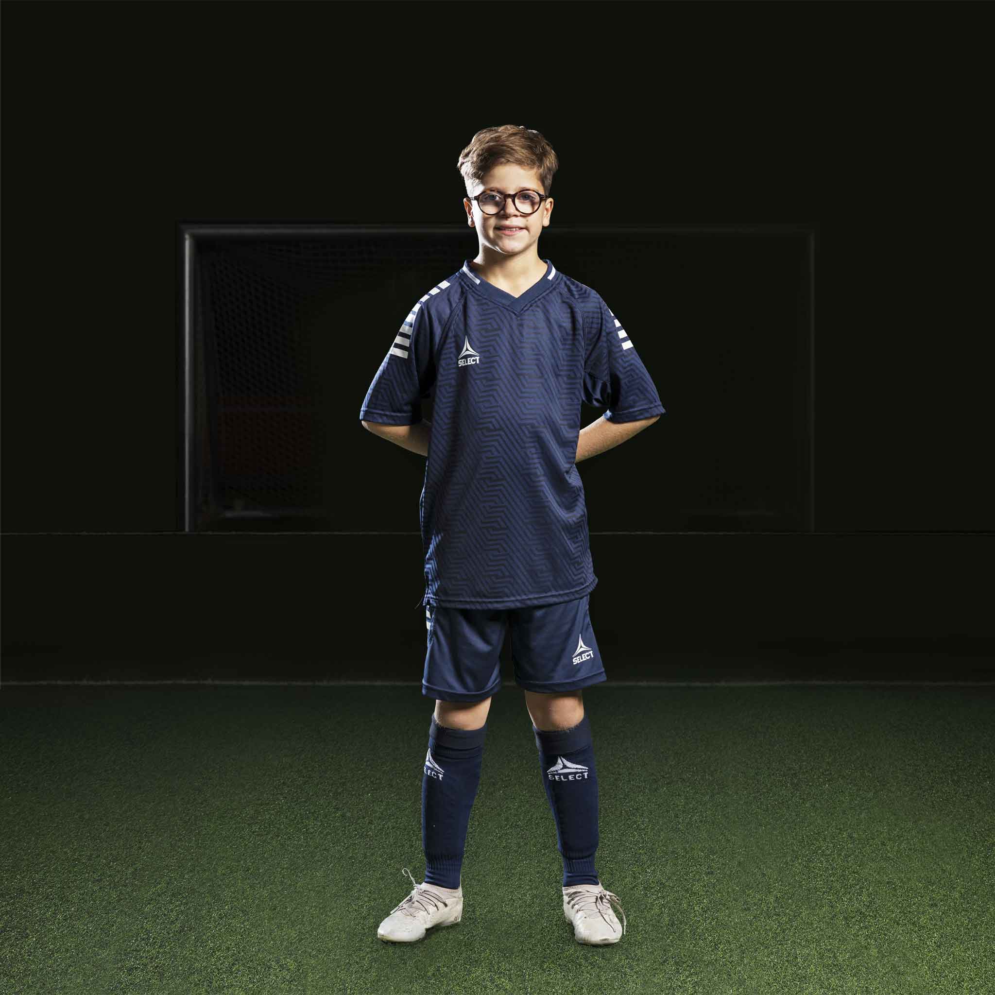 Monaco Player shorts - Kids #colour_navy/white #colour_navy/white