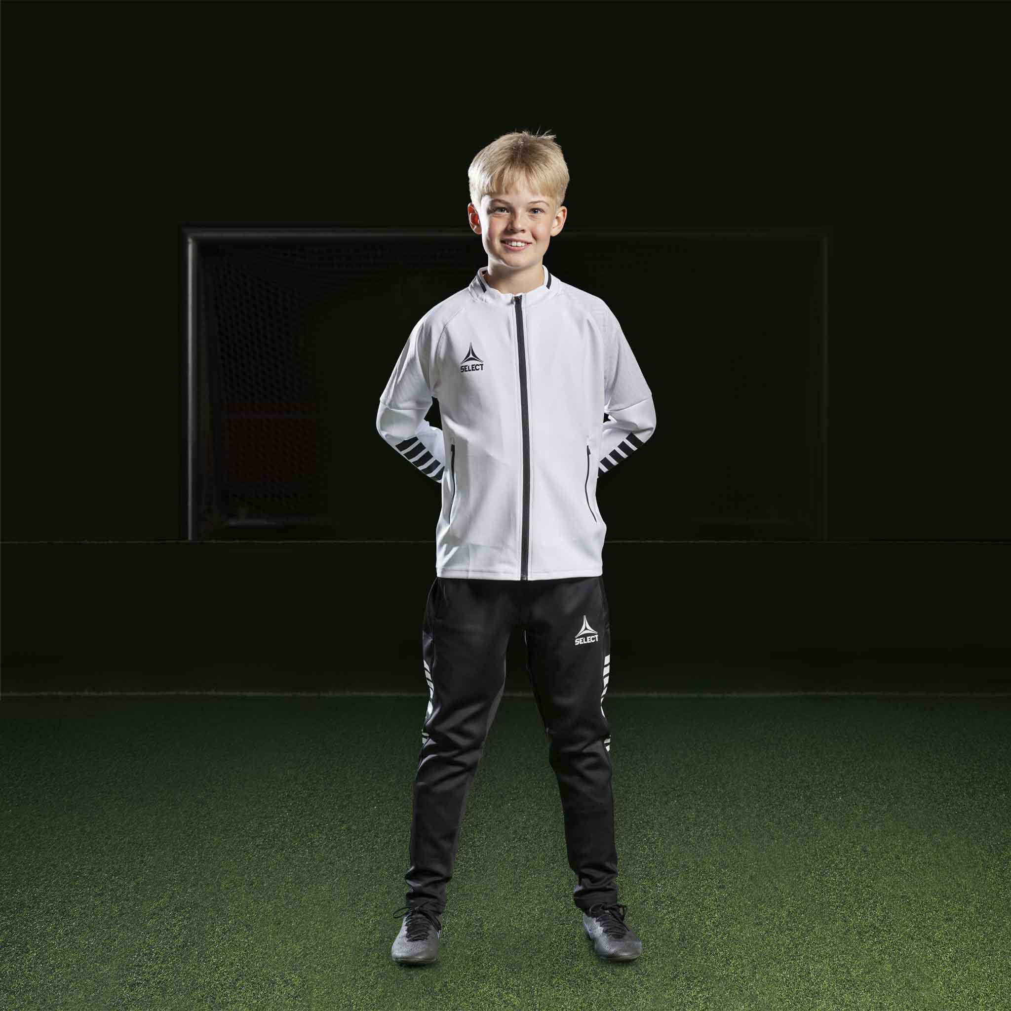 Monaco Training pants Regular Fit - Kids #colour_black/white