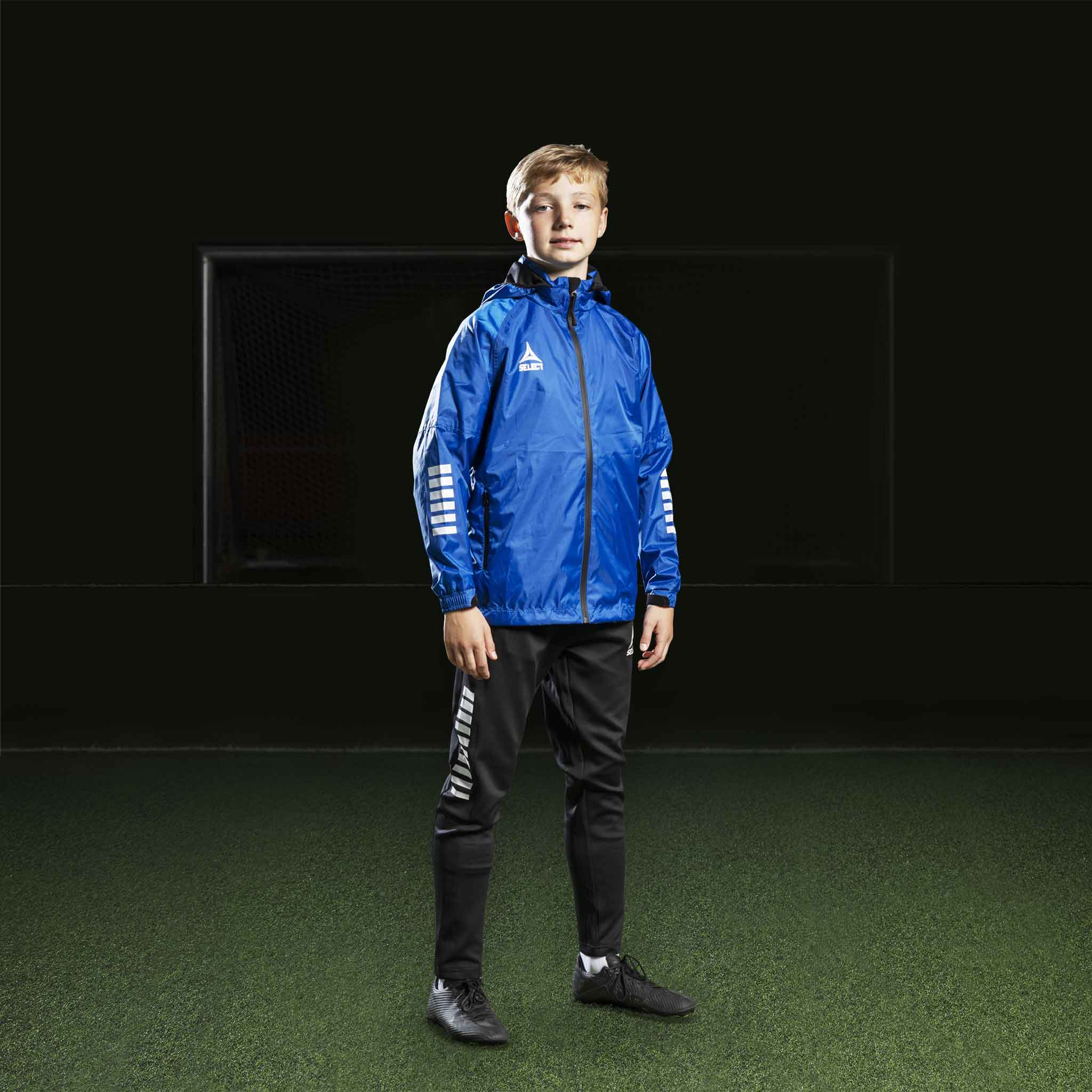 Monaco All-weather jacket - Kids #colour_blue/white