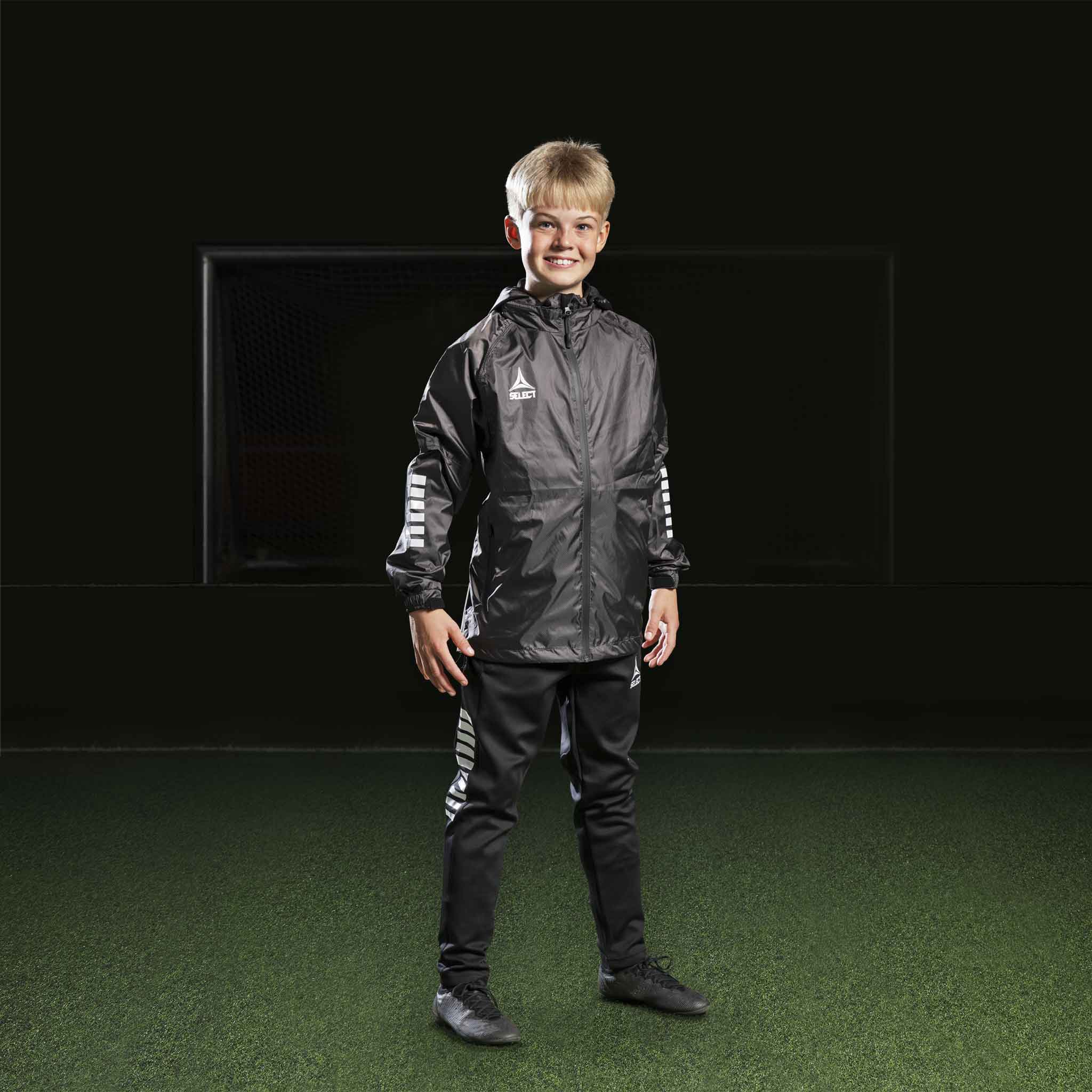 Monaco All-weather jacket - Kids #colour_grey/white