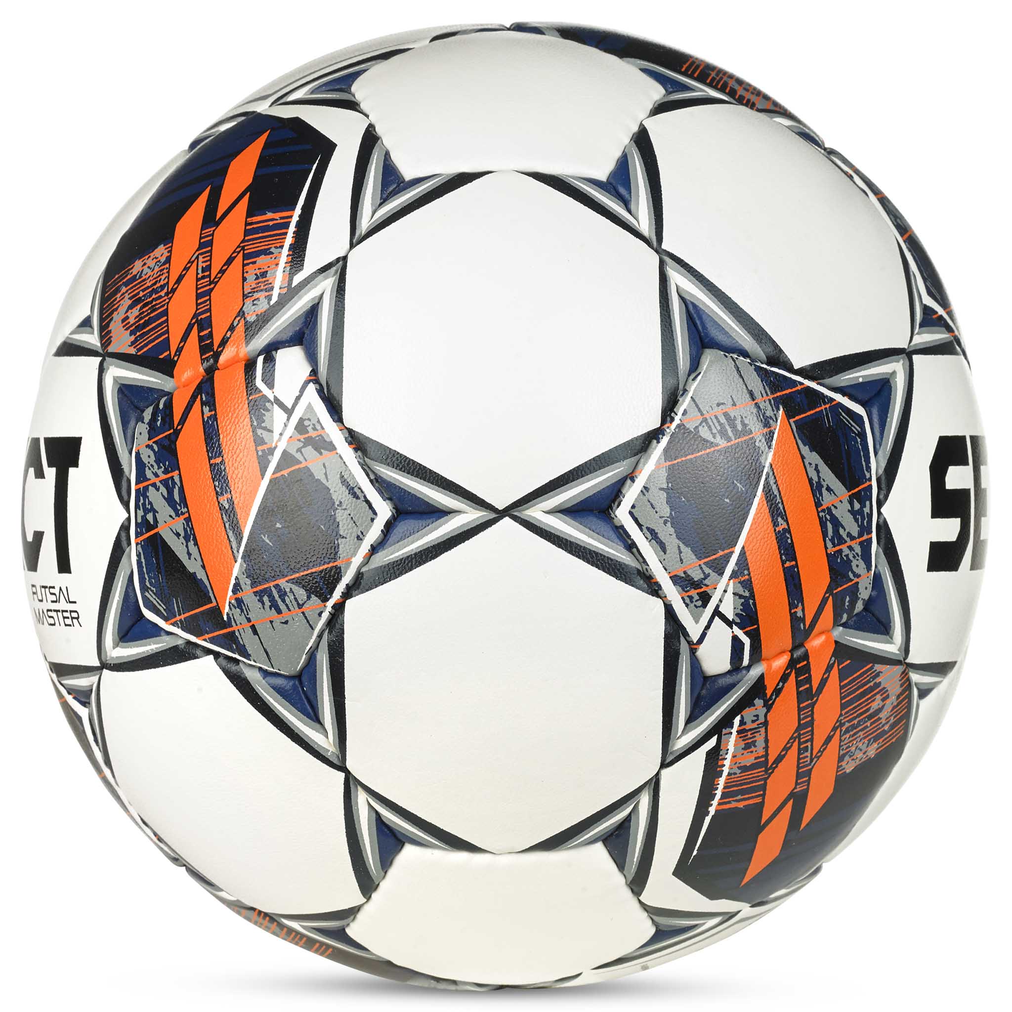 Pallone Da Futsal Select Master Gold FIFA Basic - Taglia 4, Bianco-Oro, Unisex, Poliuretano - Foto 2