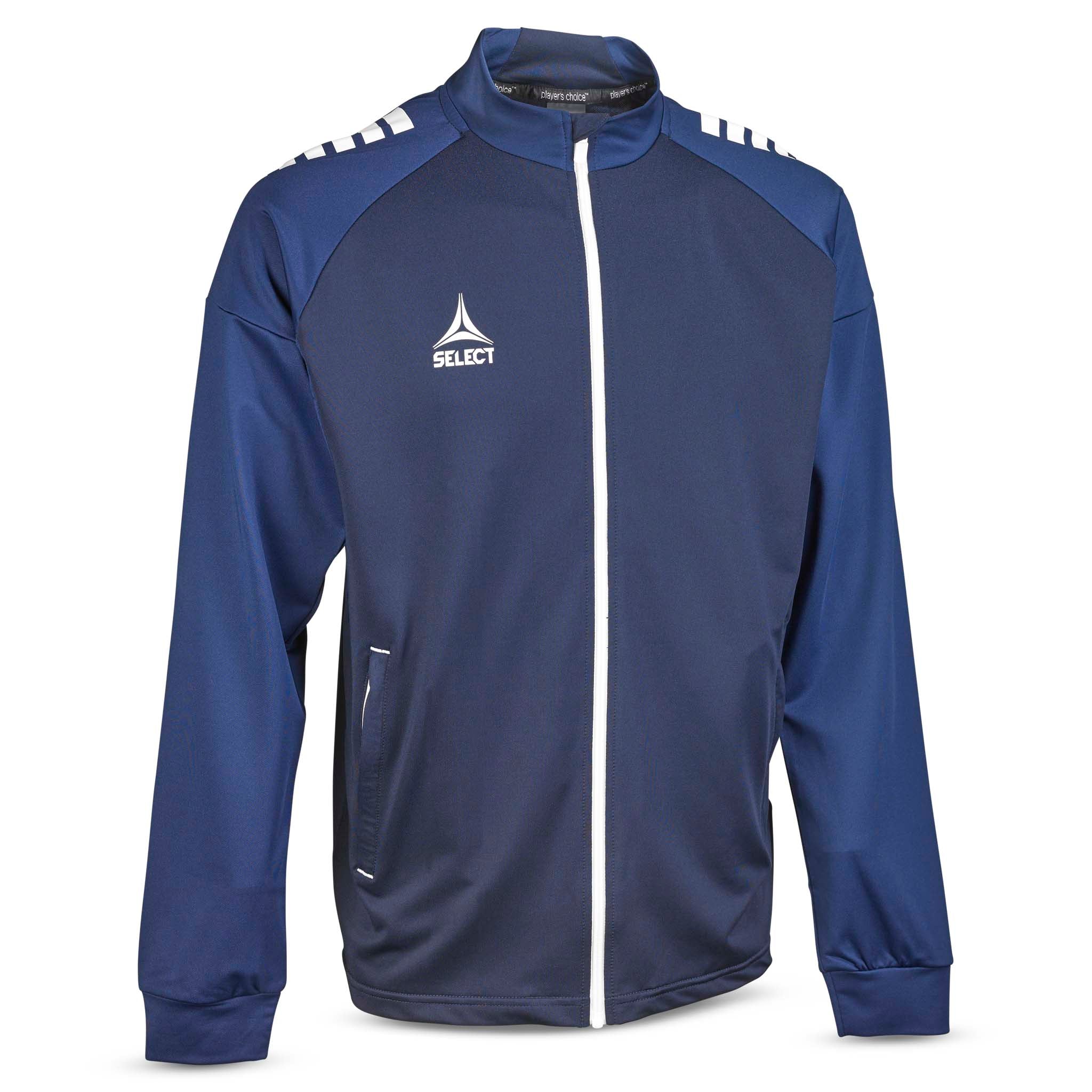 Spain Training zip jacket #colour_navy/white