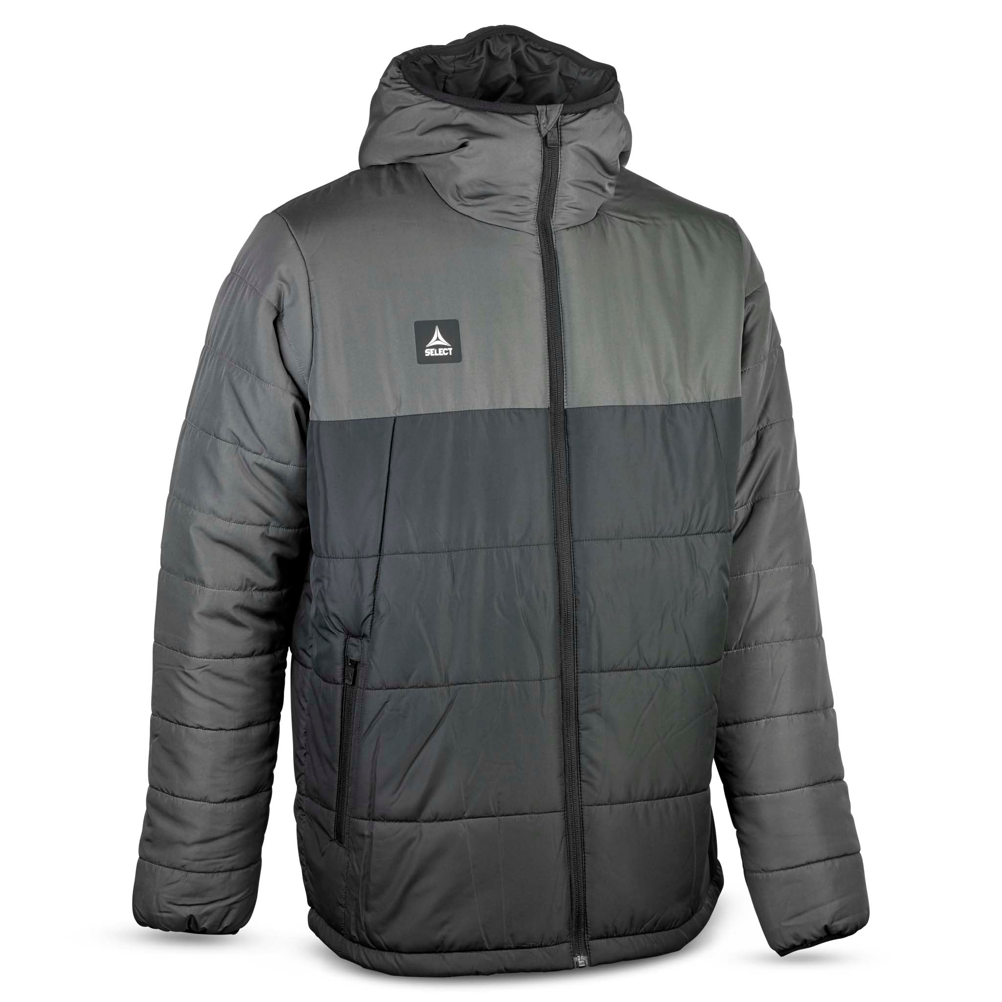 Oxford Padded jacket #colour_black/grey