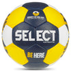 Front page of Ultimate EHF Euro Women v26 handball in navy, yellow and white.