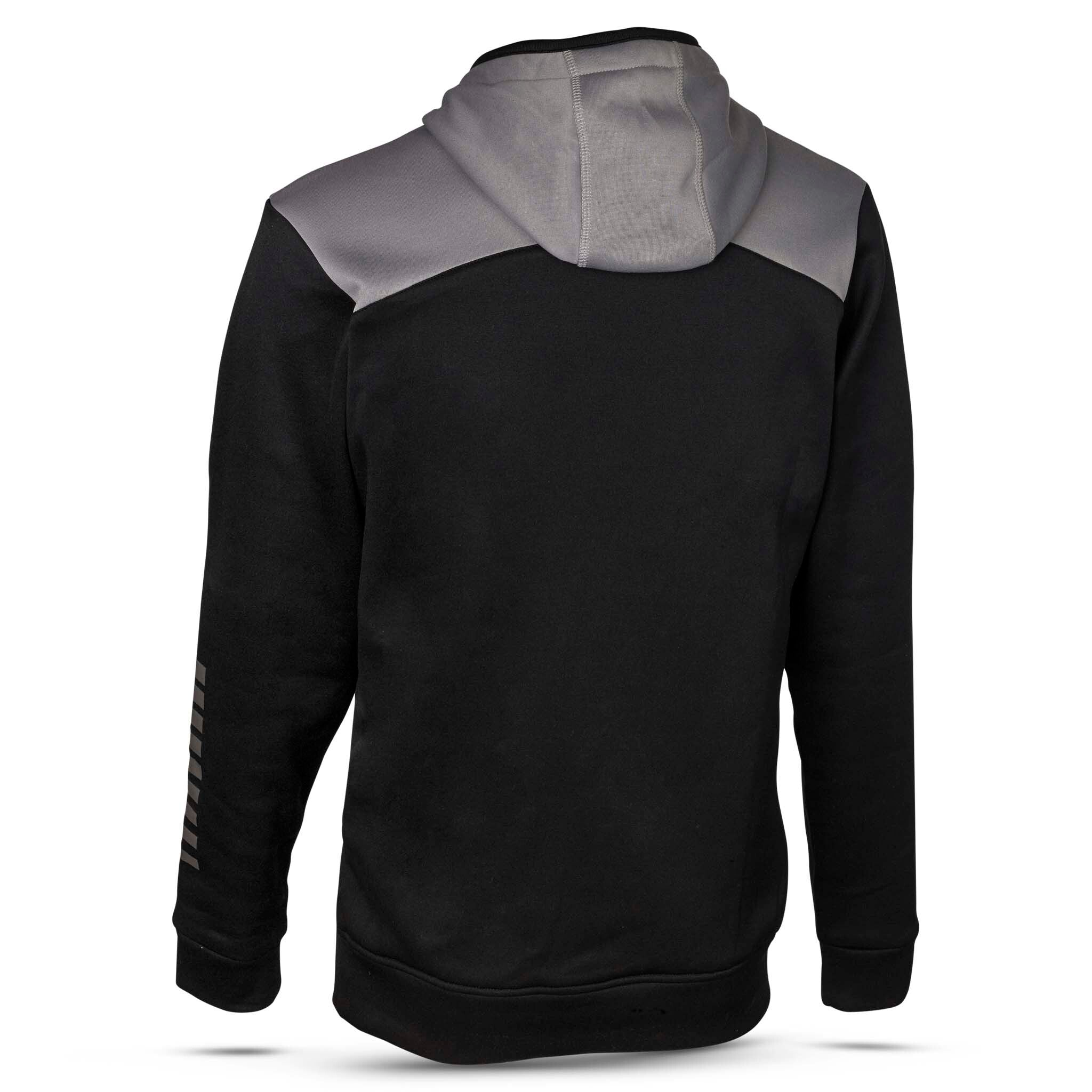 Hoodie - Oxford  #colour_black/grey