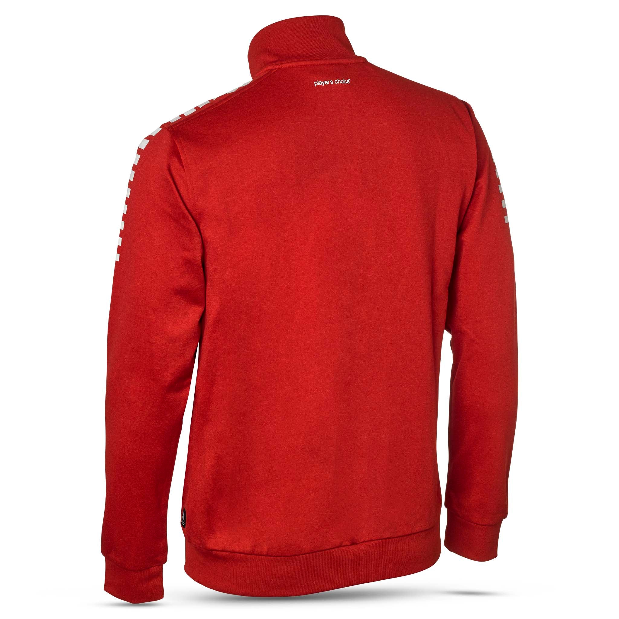 Zip jacket  - Monaco, youth #colour_red