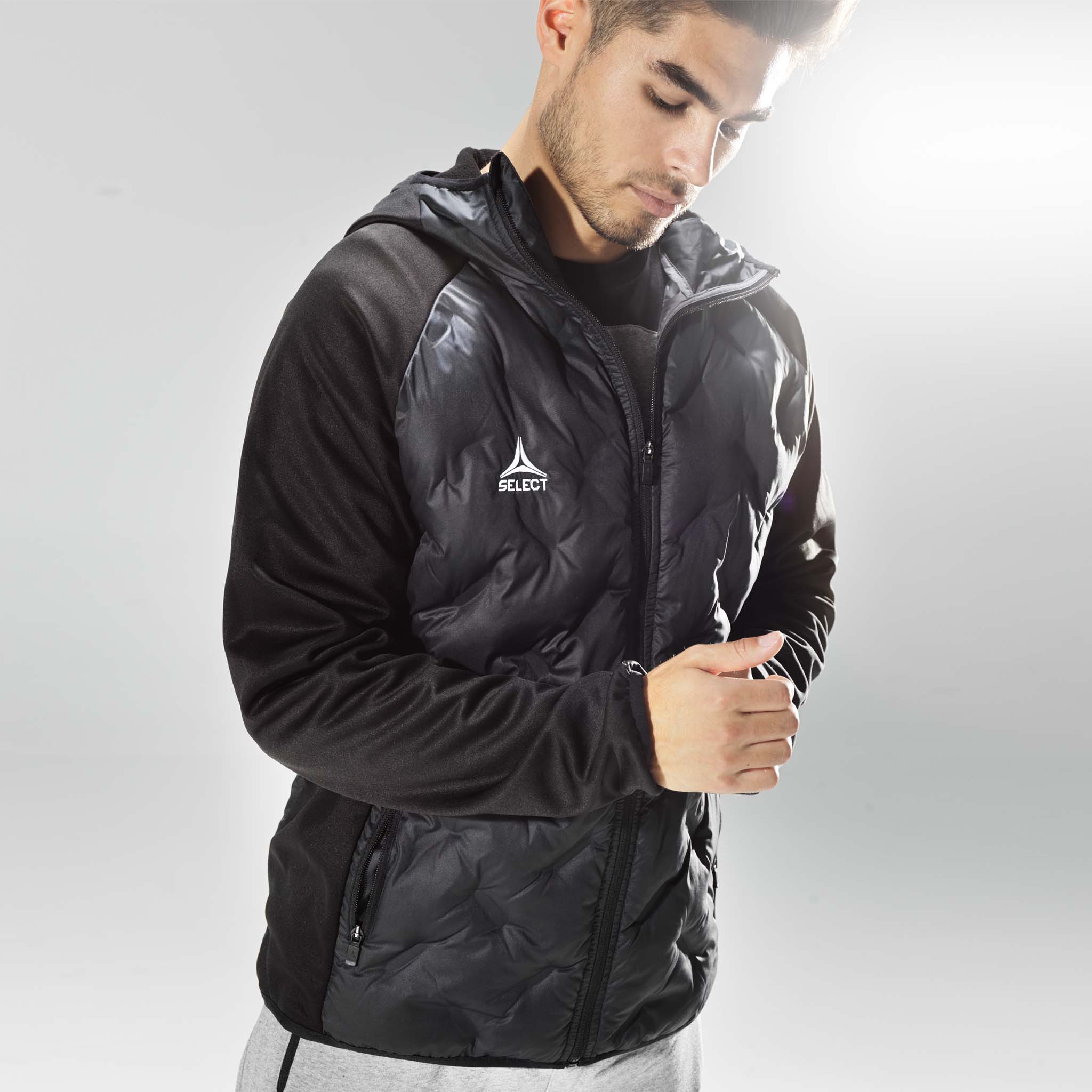 Oxford Hybrid jacket #colour_black