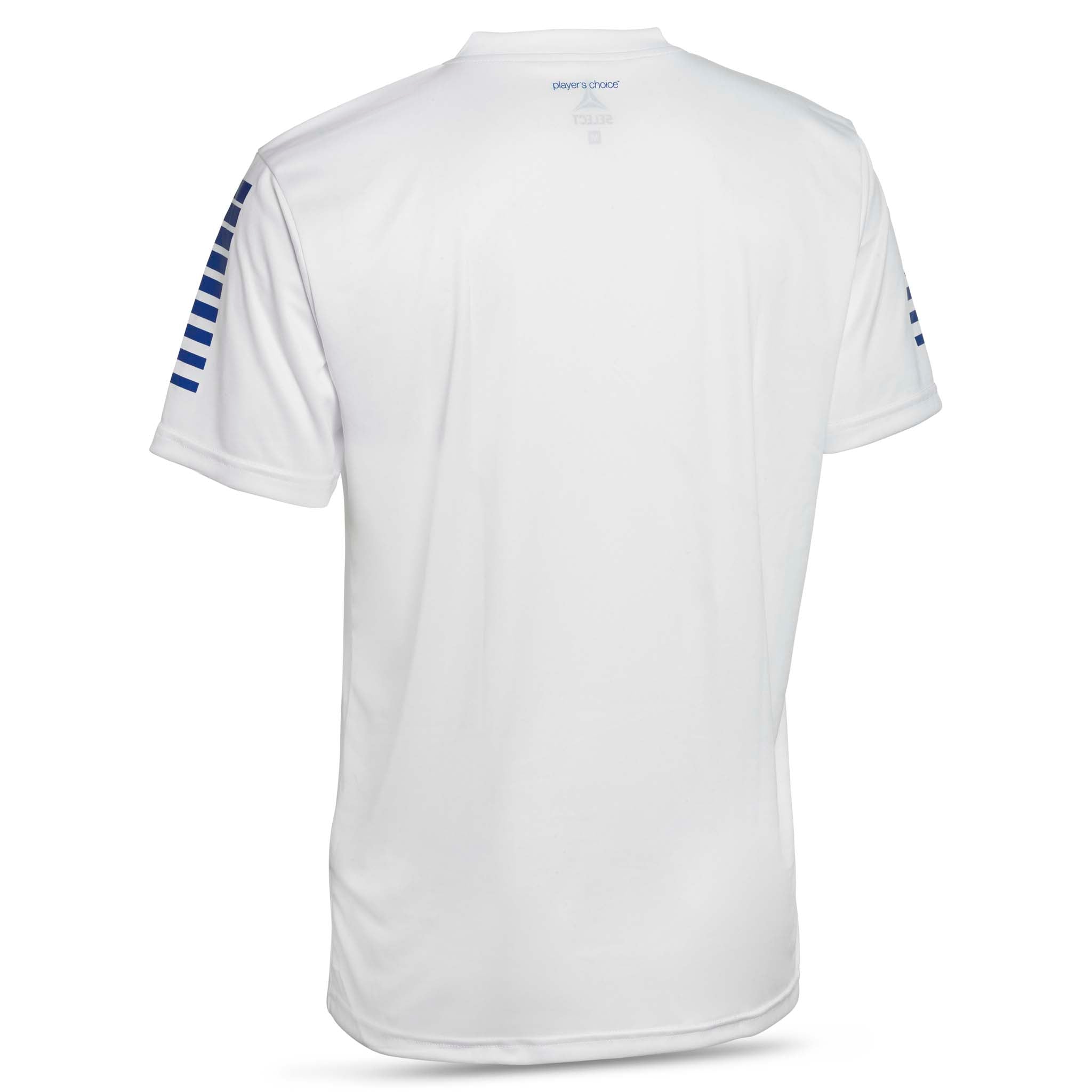 Pisa Short Sleeve player shirt - Kids #colour_white/blue