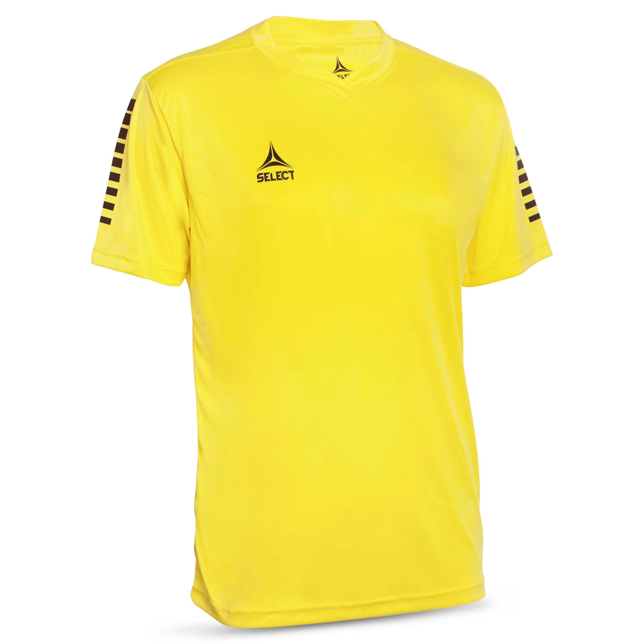 Pisa Short Sleeve player shirt - Kids #colour_yellow/black