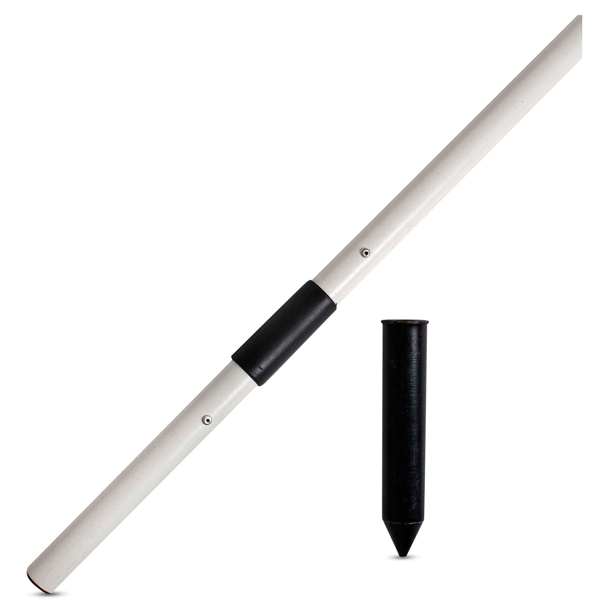 Corner pole with base bendable #colour_white