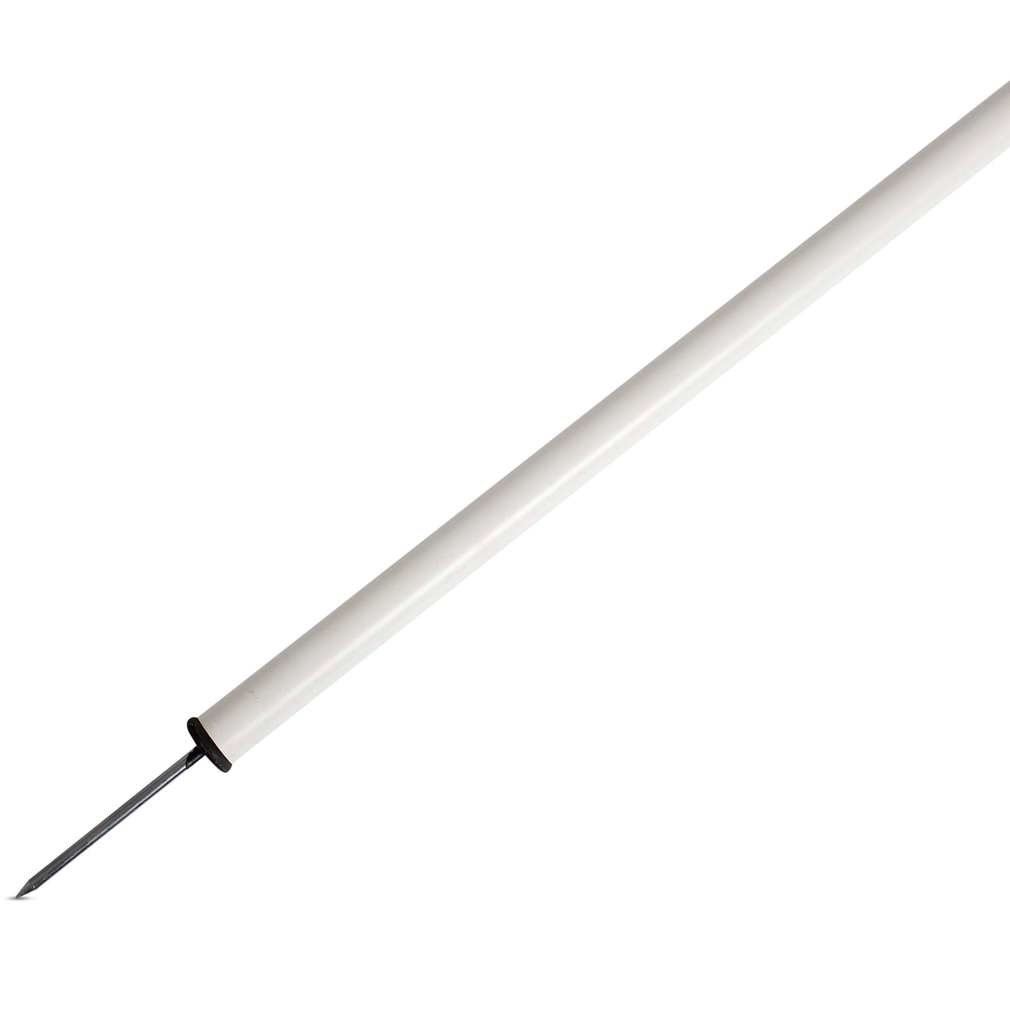 Corner pole w/spike #colour_white