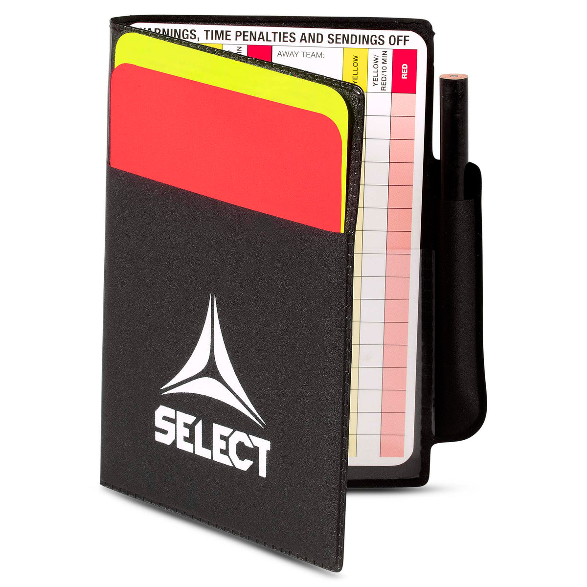 Referee Note Pad Set – Yellow & Red Cards With Notebook And Pencil – Carta
