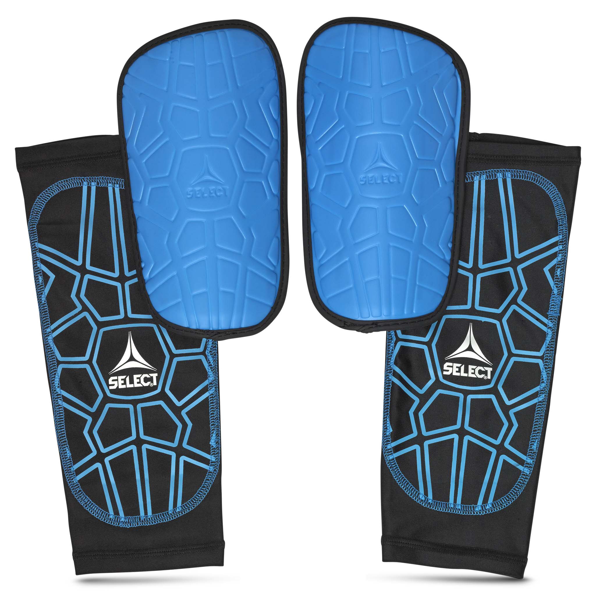 Shin guard - Super safe #colour_blue/black