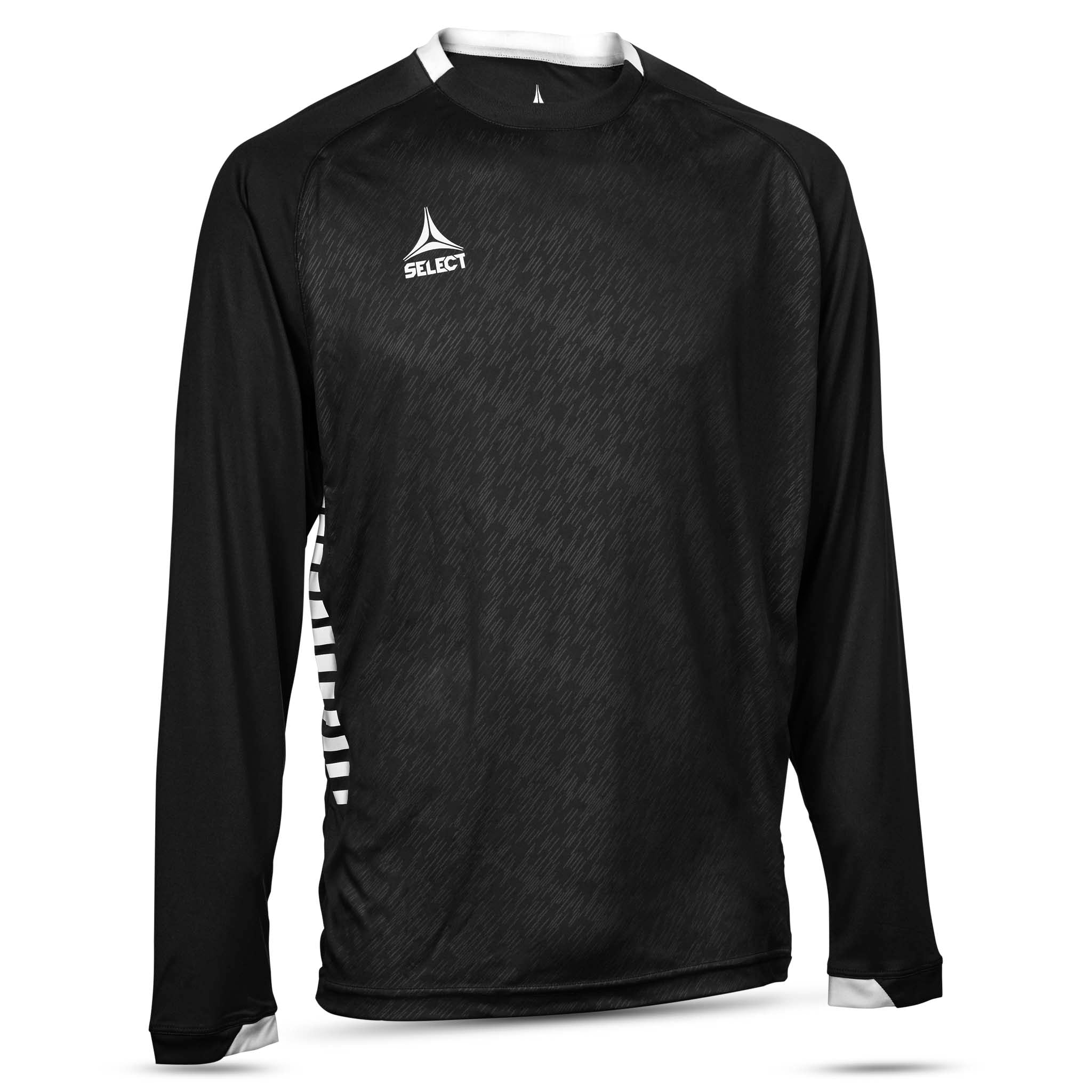 Spain Long Sleeve player shirt #colour_black