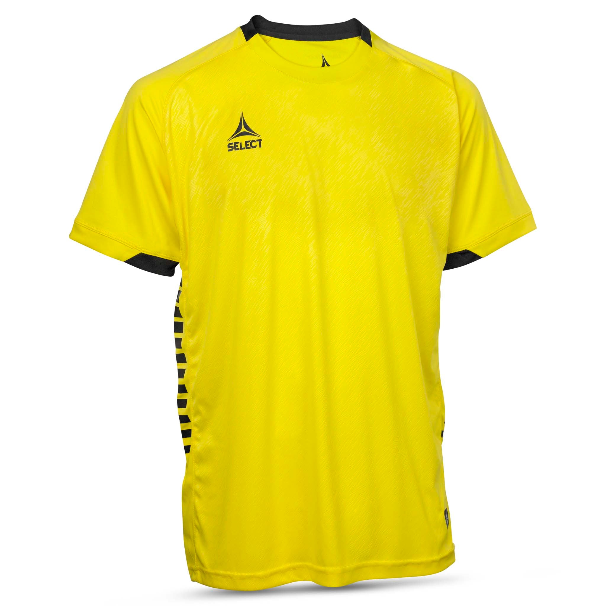 Spain Short Sleeve player shirt - Kids #colour_yellow/black