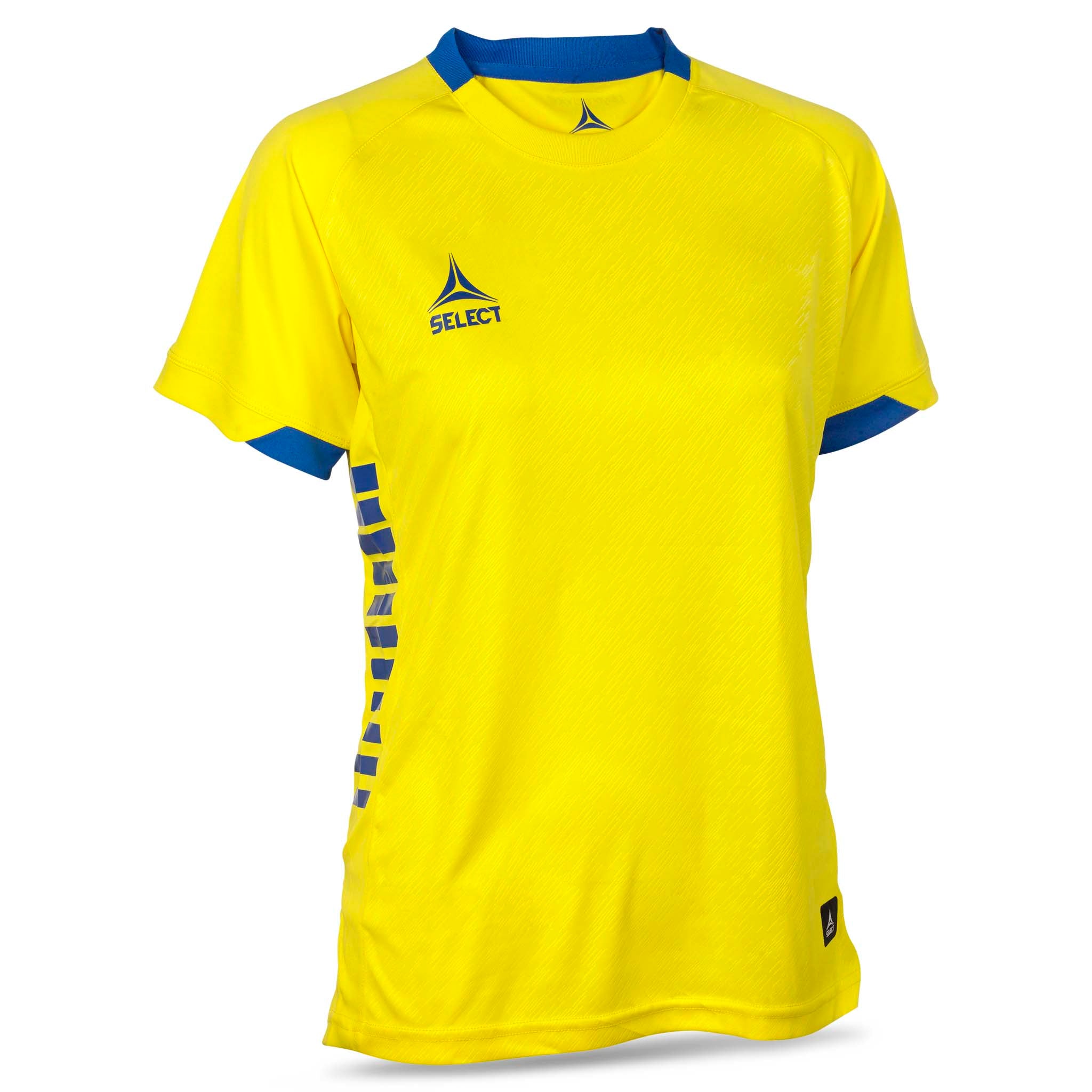 Spain Short Sleeve player shirt - women #colour_yellow/blue