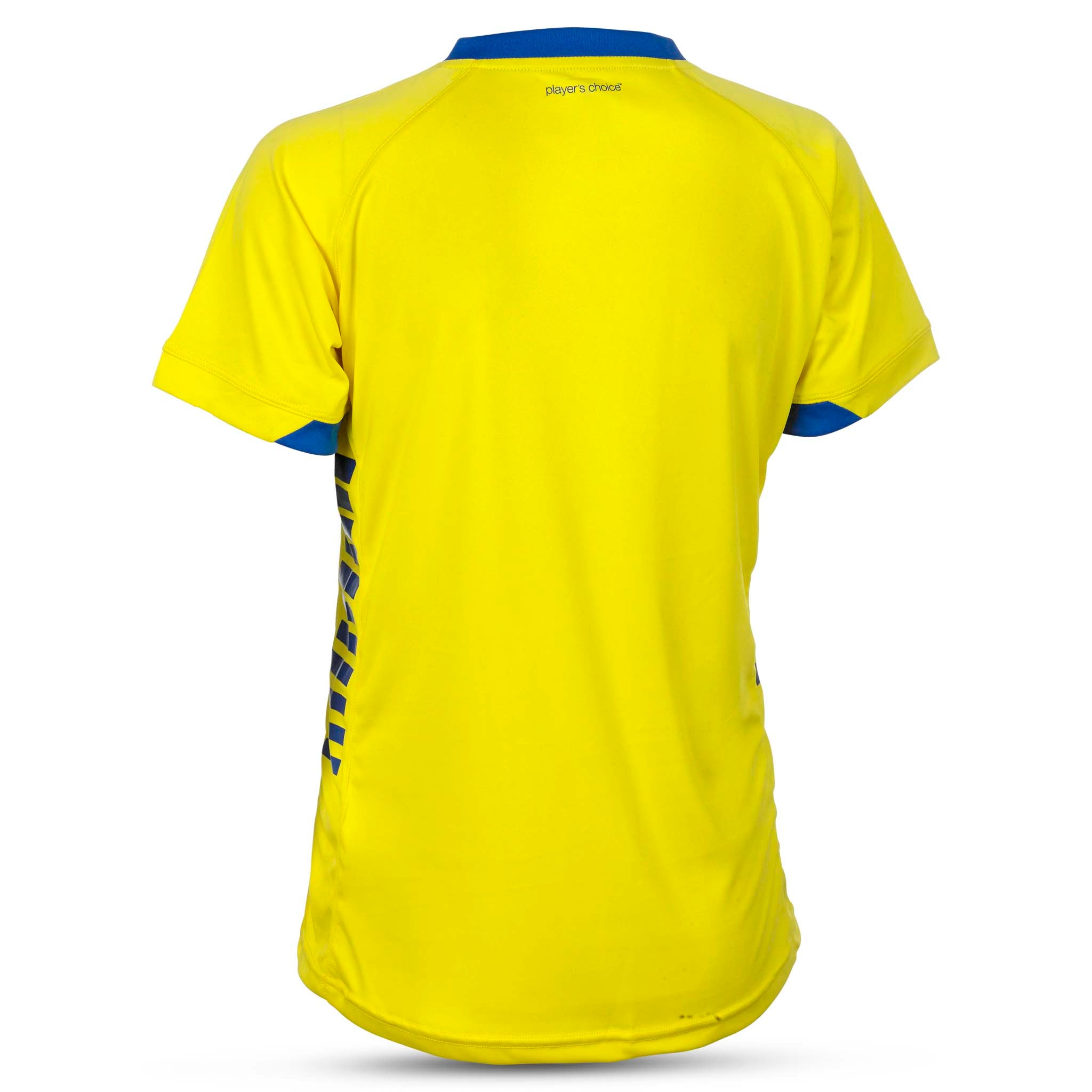 Spain Short Sleeve player shirt - women #colour_yellow/blue