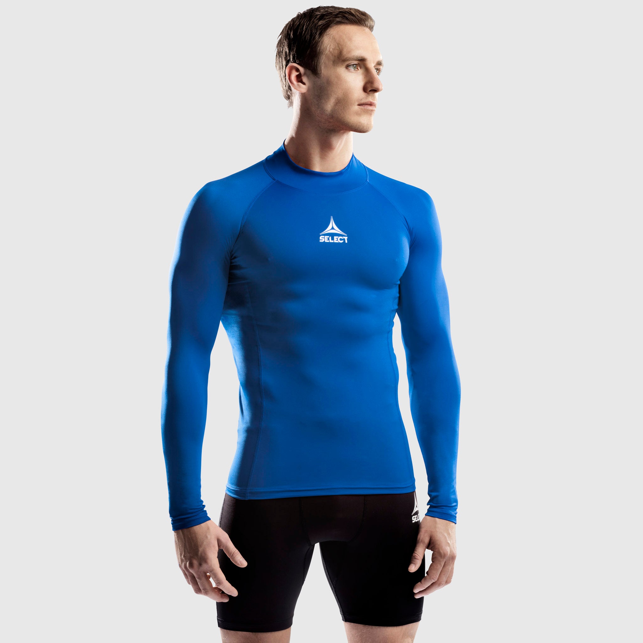 Baselayer long sleeve turtle neck #colour_blue