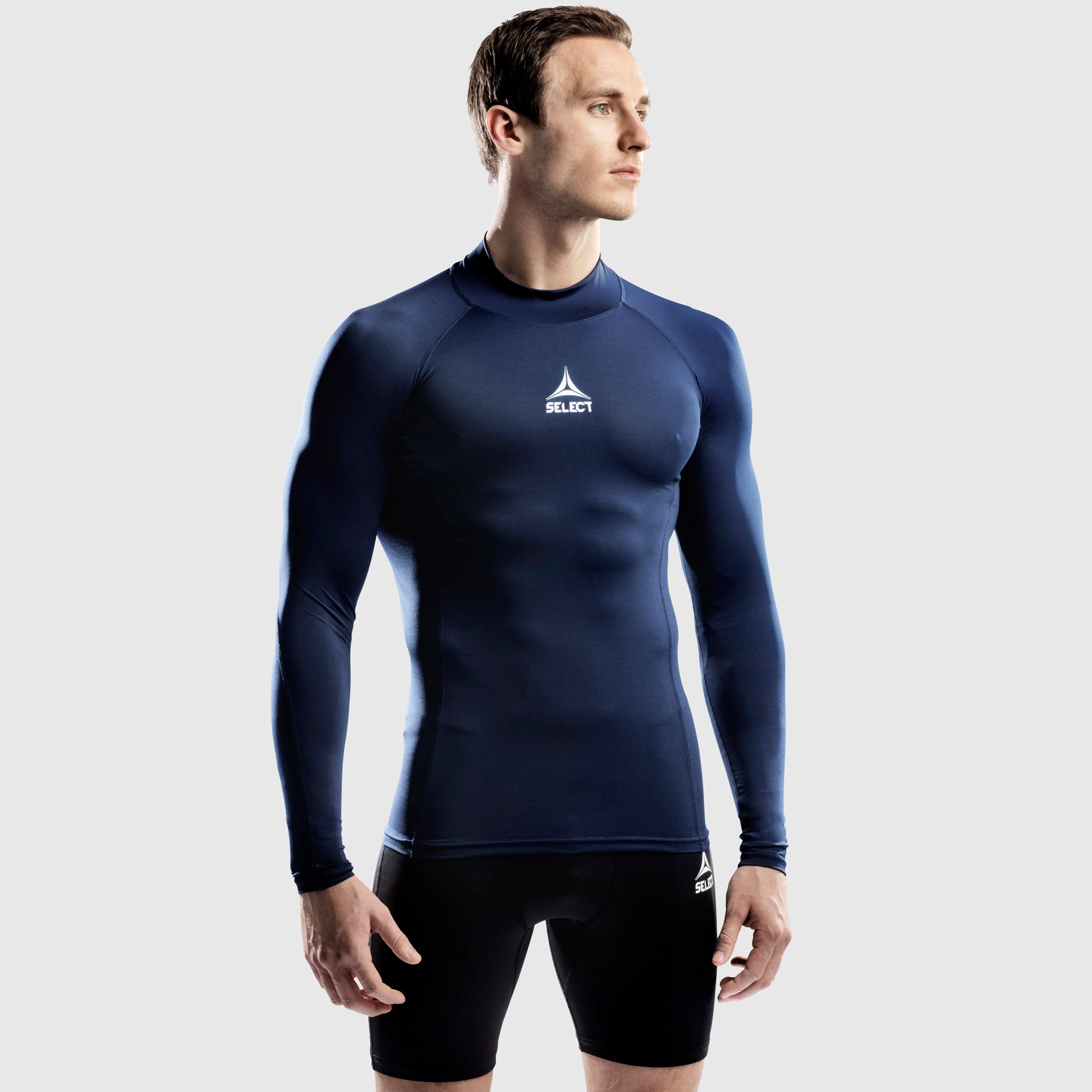 Baselayer long sleeve turtle neck #colour_navy