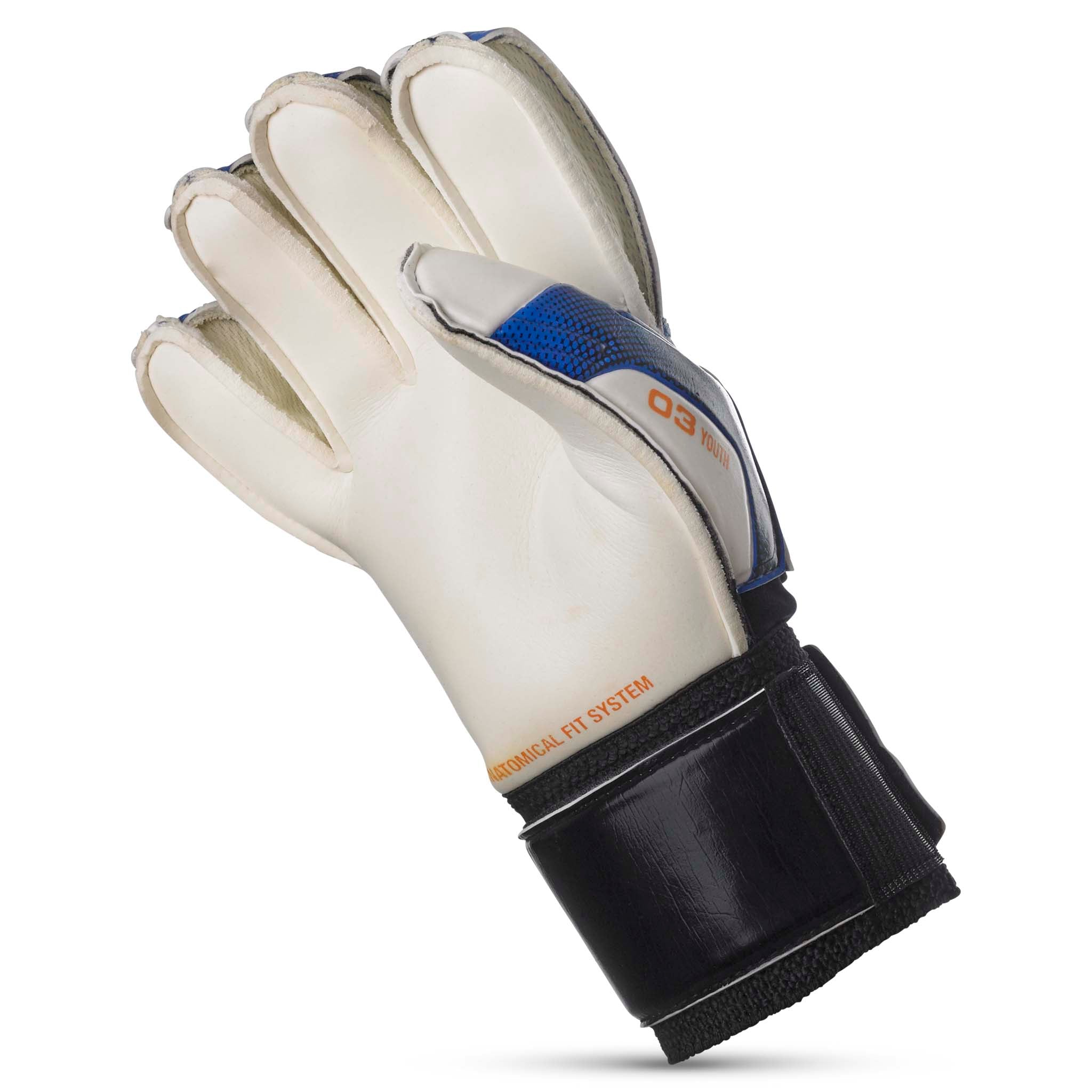 Goalkeeper gloves - 03 Youth #colour_blue/white