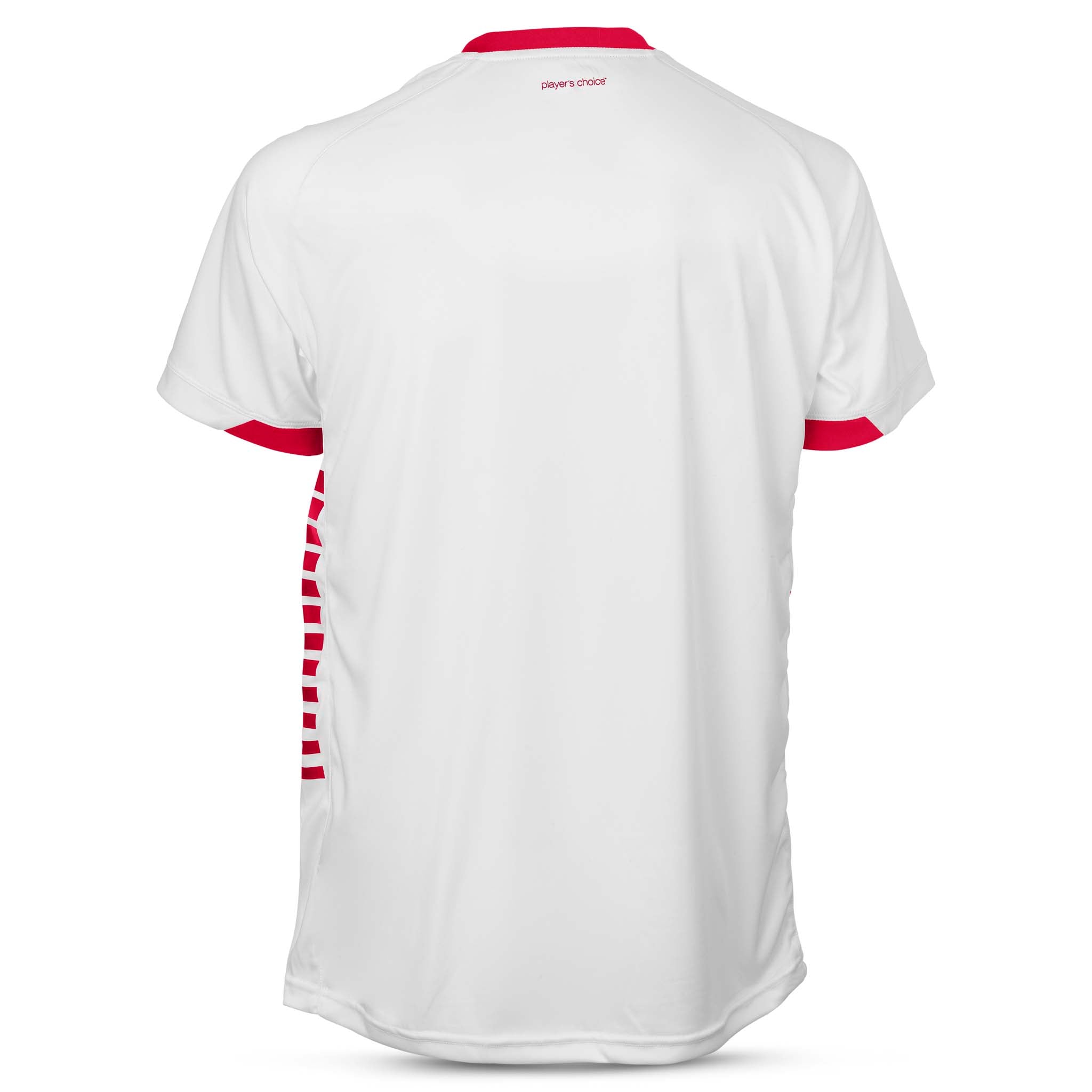 Spain Short Sleeve player shirt #colour_white/red #colour_white/red