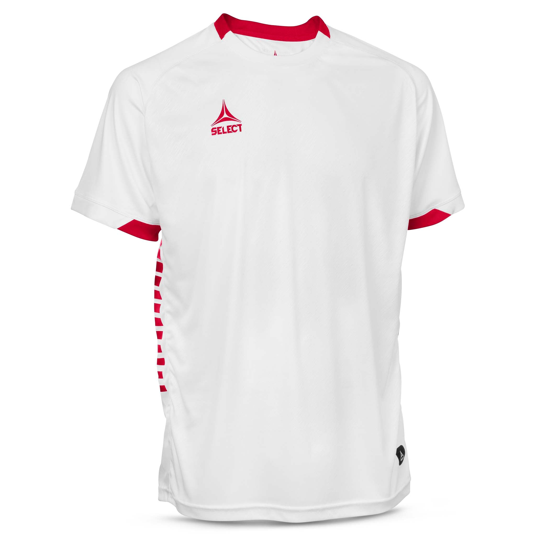 Spain Short Sleeve player shirt #colour_white/red
